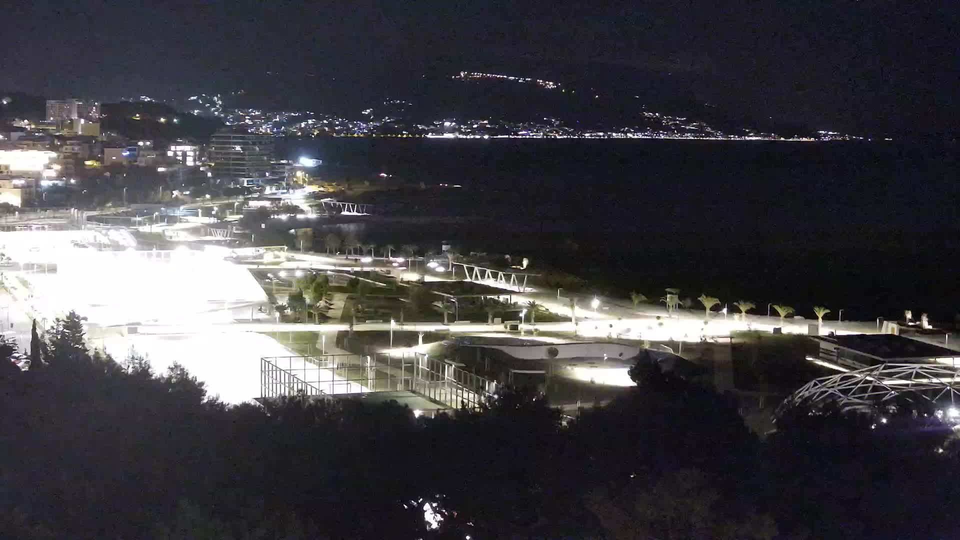 Plaža Žnjan in športni objekti – Split