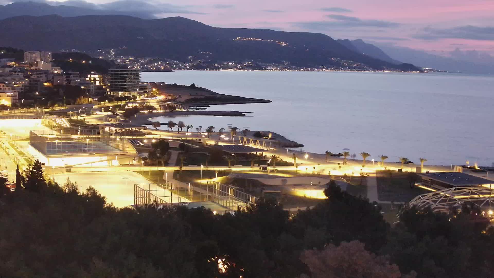 Spiaggia di Žnjan e impianti sportivi – Spalato