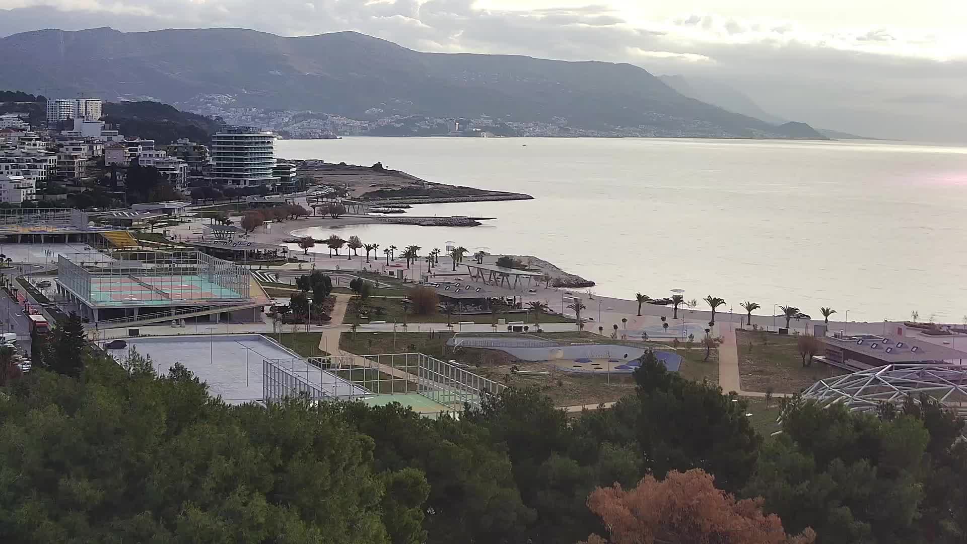 Spiaggia di Žnjan e impianti sportivi – Spalato