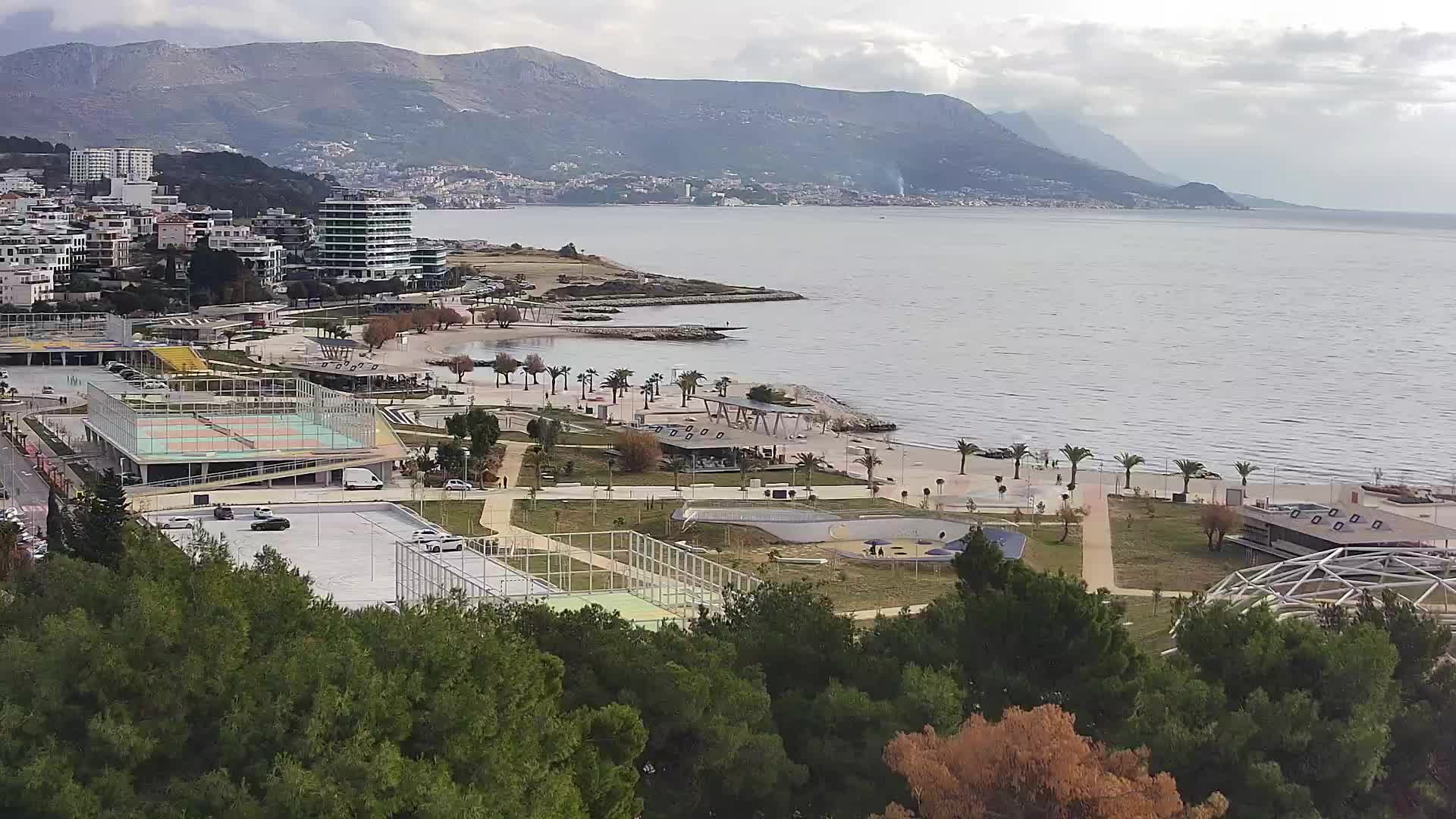 Plage Žnjan et installations sportives – Split