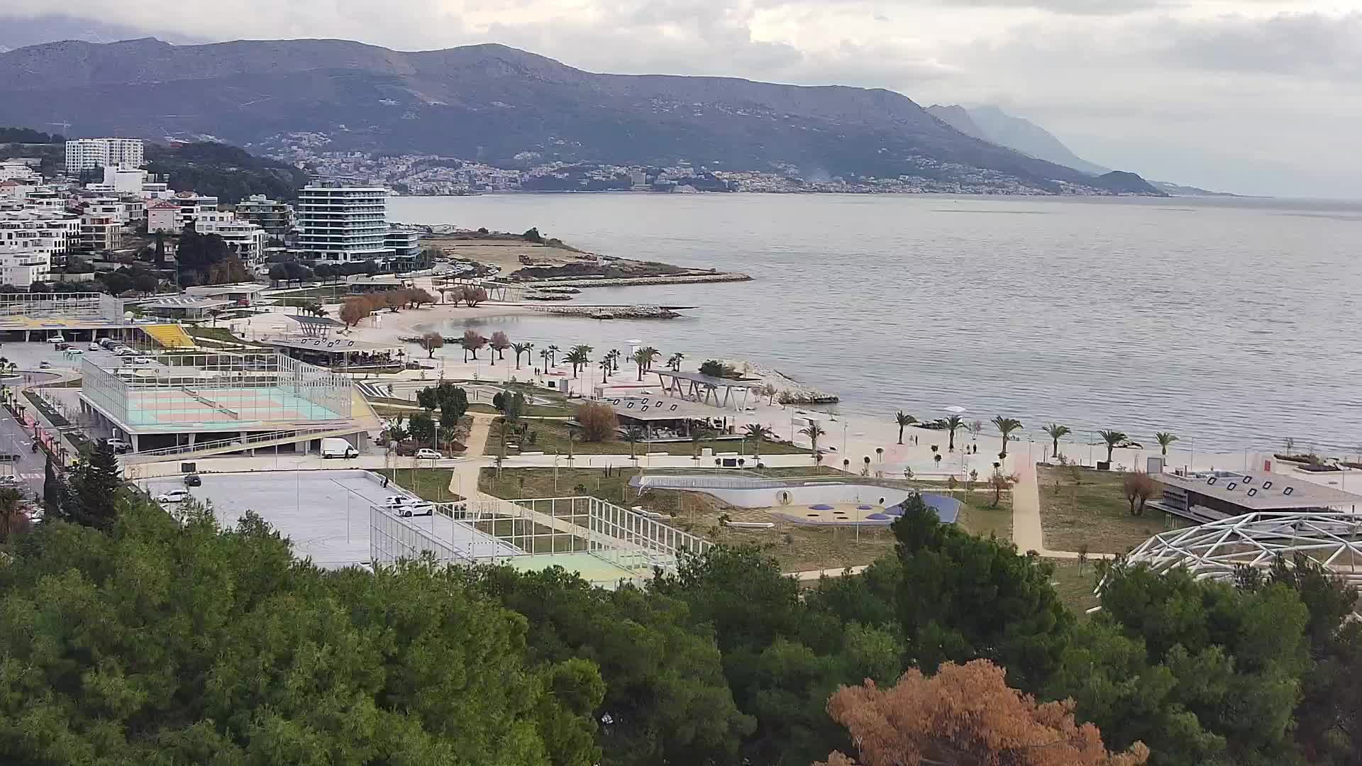 Plage Žnjan et installations sportives – Split