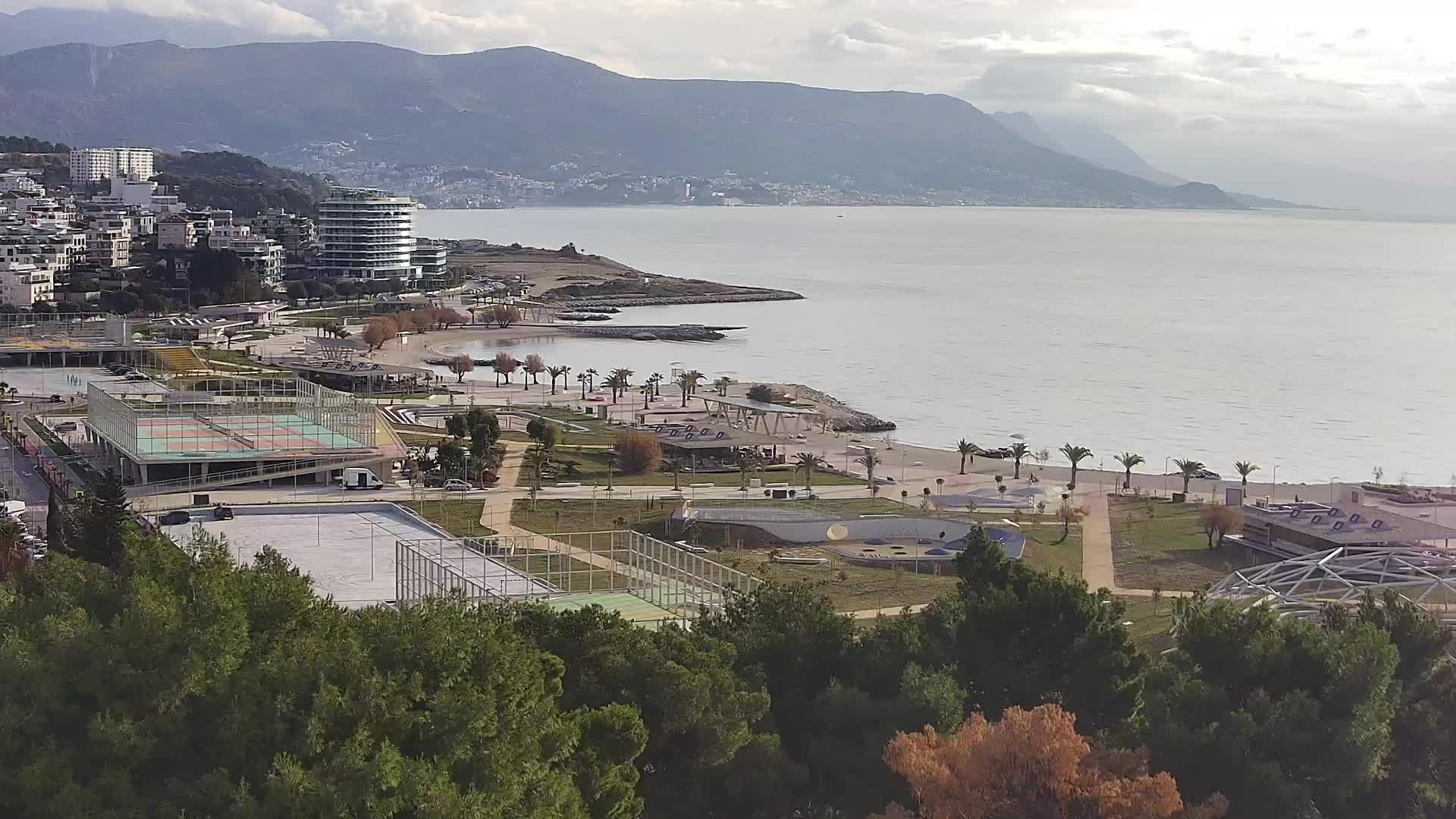 Plage Žnjan et installations sportives – Split