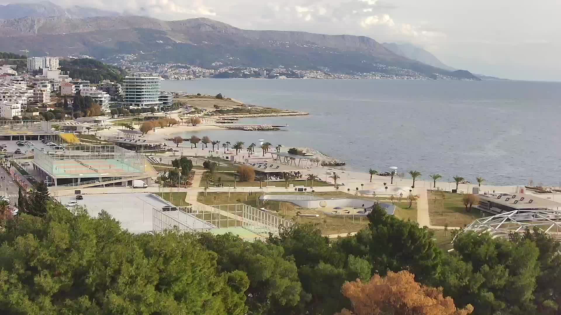 Spiaggia di Žnjan e impianti sportivi – Spalato