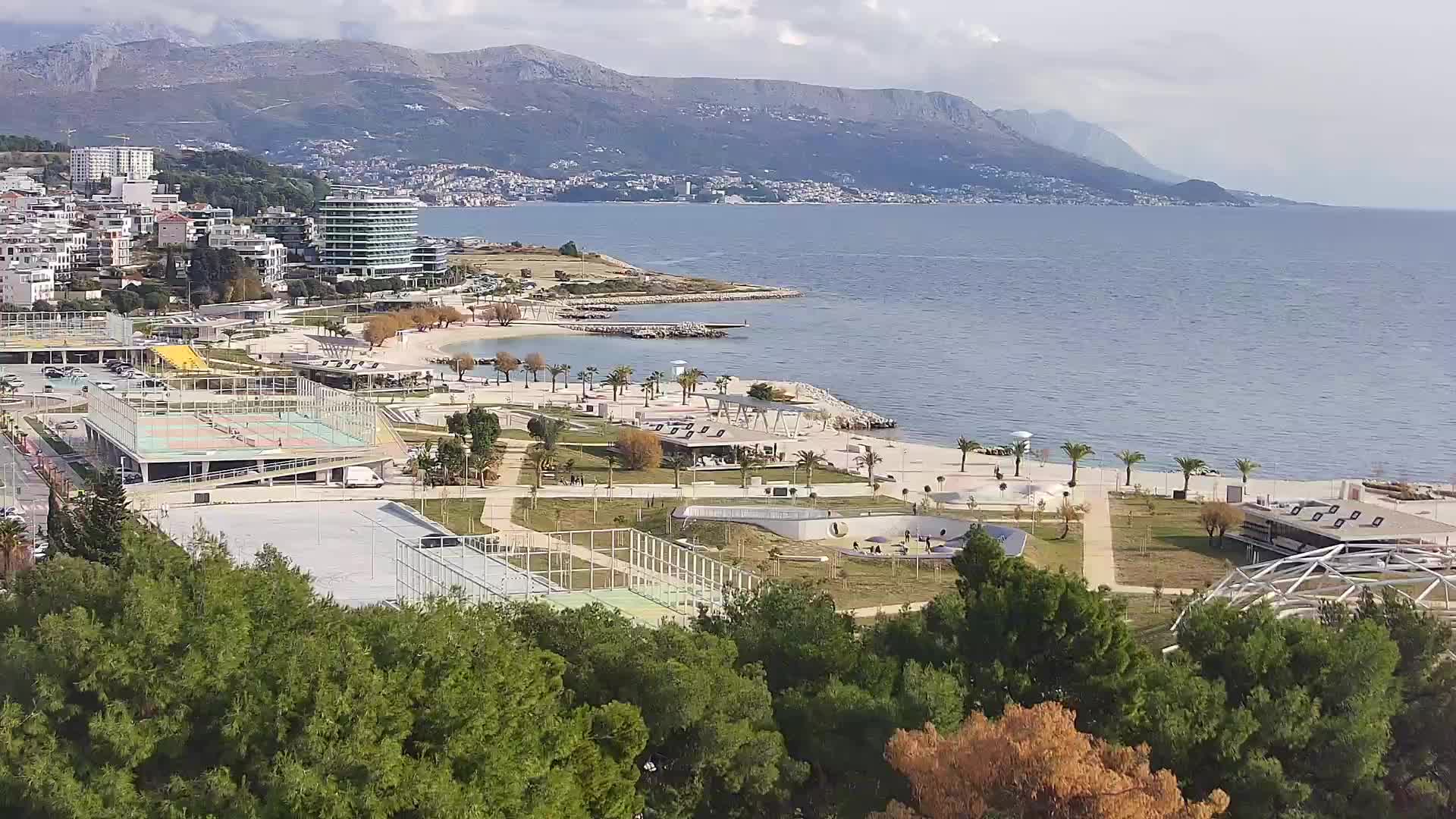 Strand Žnjan und Sportanlagen – Split