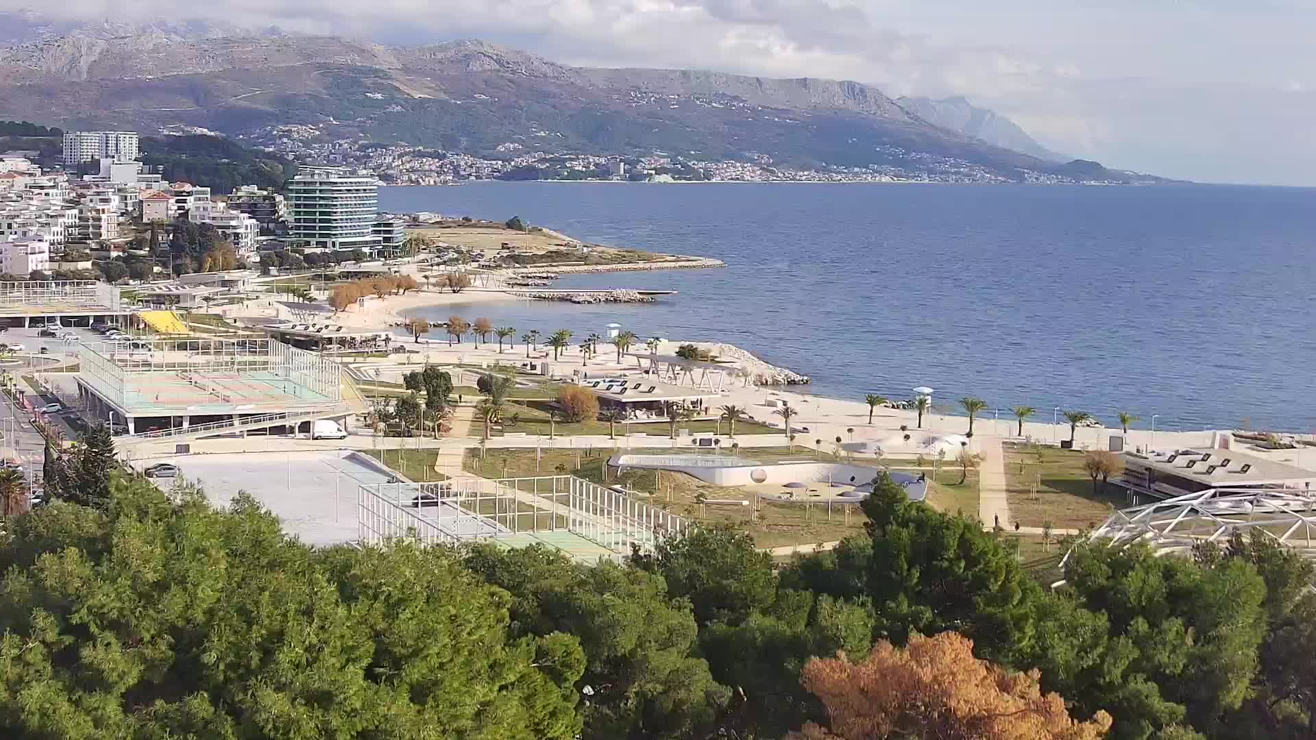 Plaža Žnjan in športni objekti – Split