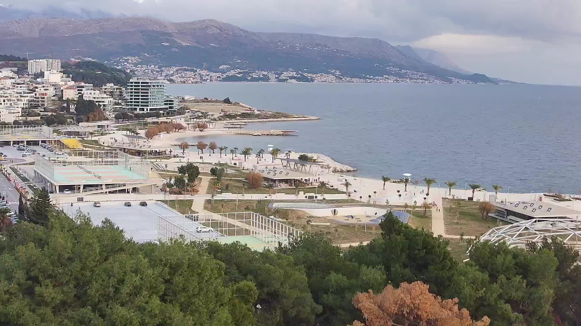 Spiaggia di Žnjan e impianti sportivi – Spalato