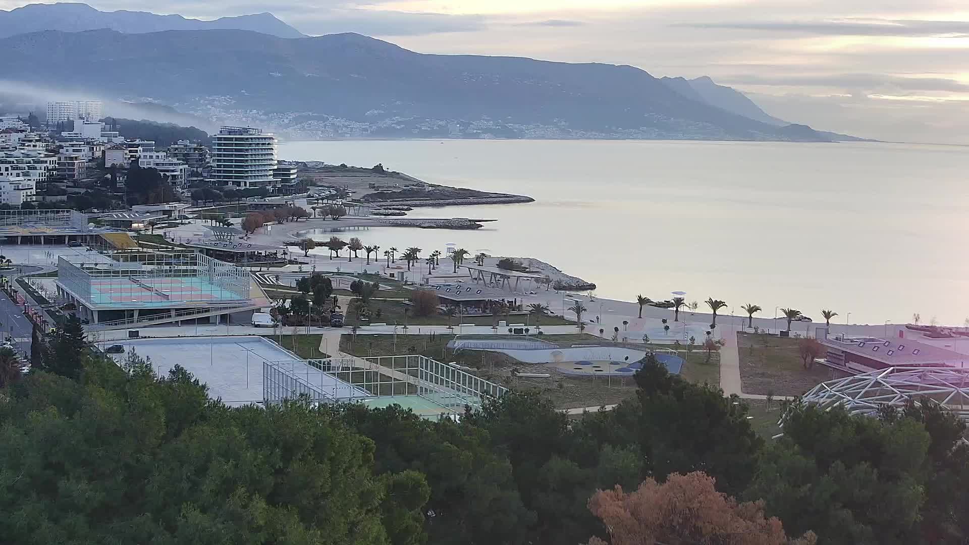 Spiaggia di Žnjan e impianti sportivi – Spalato