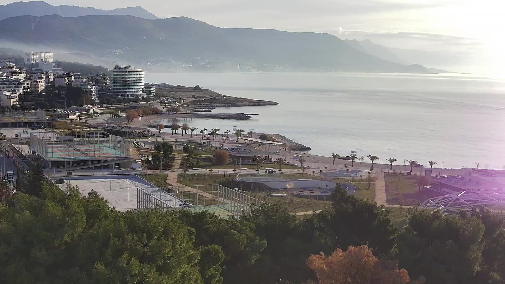 Plaža Žnjan in športni objekti – Split