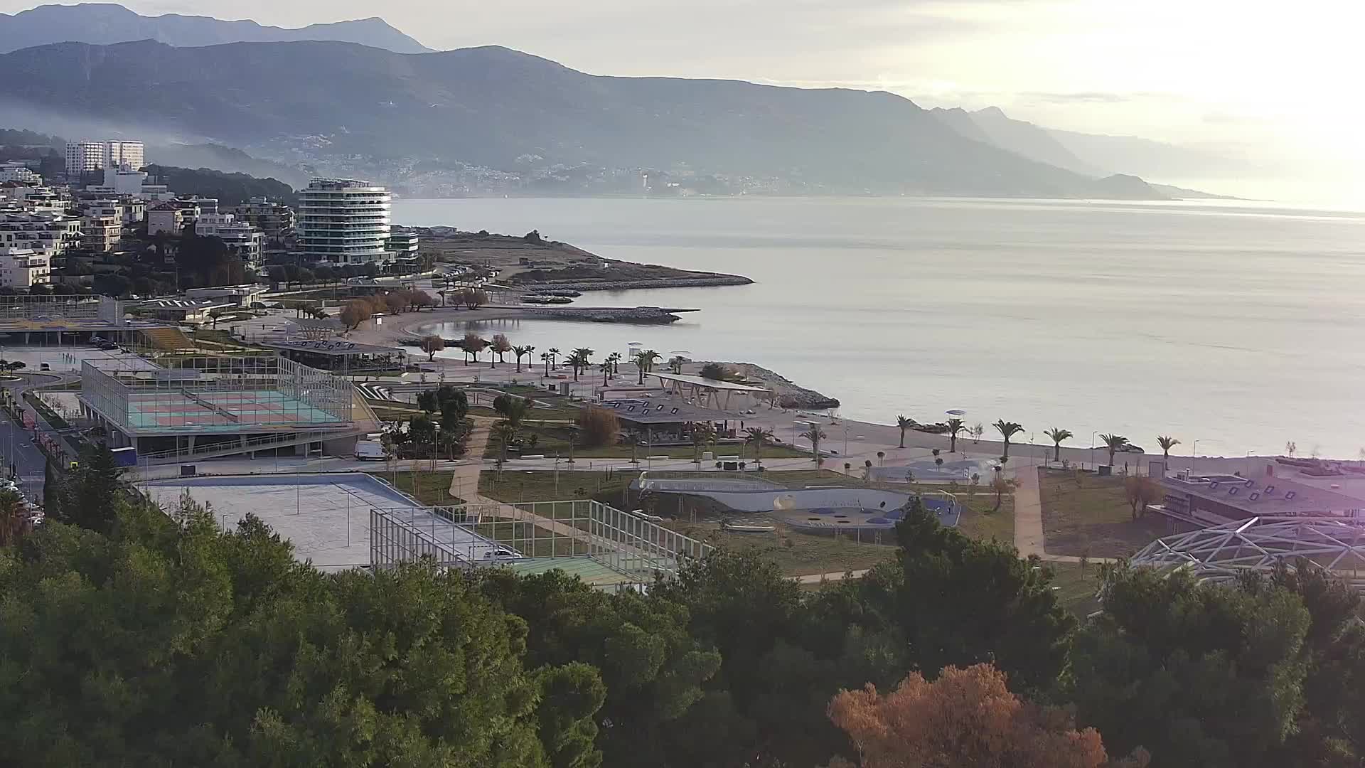 Plaža Žnjan in športni objekti – Split