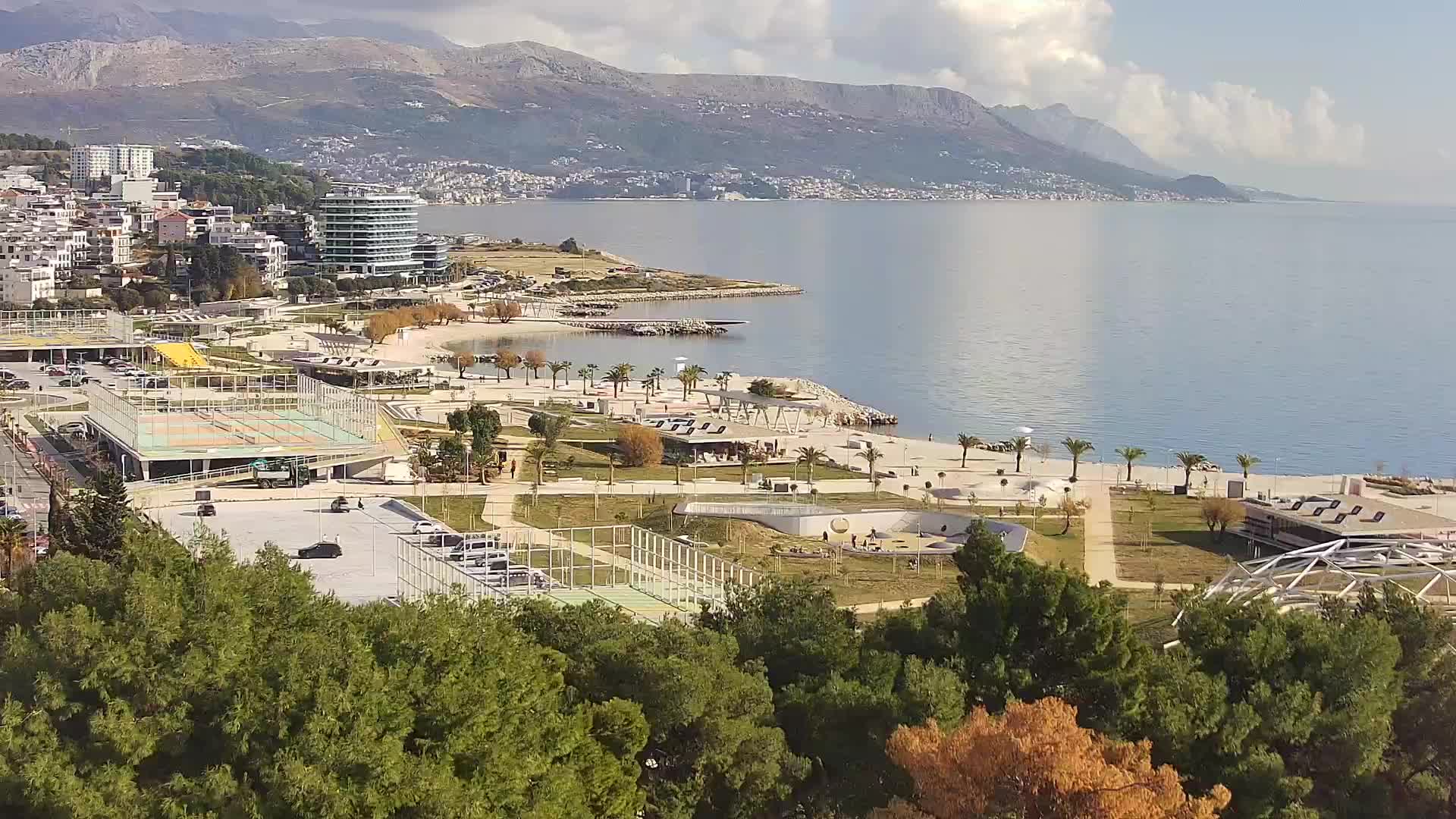 Plaža Žnjan in športni objekti – Split