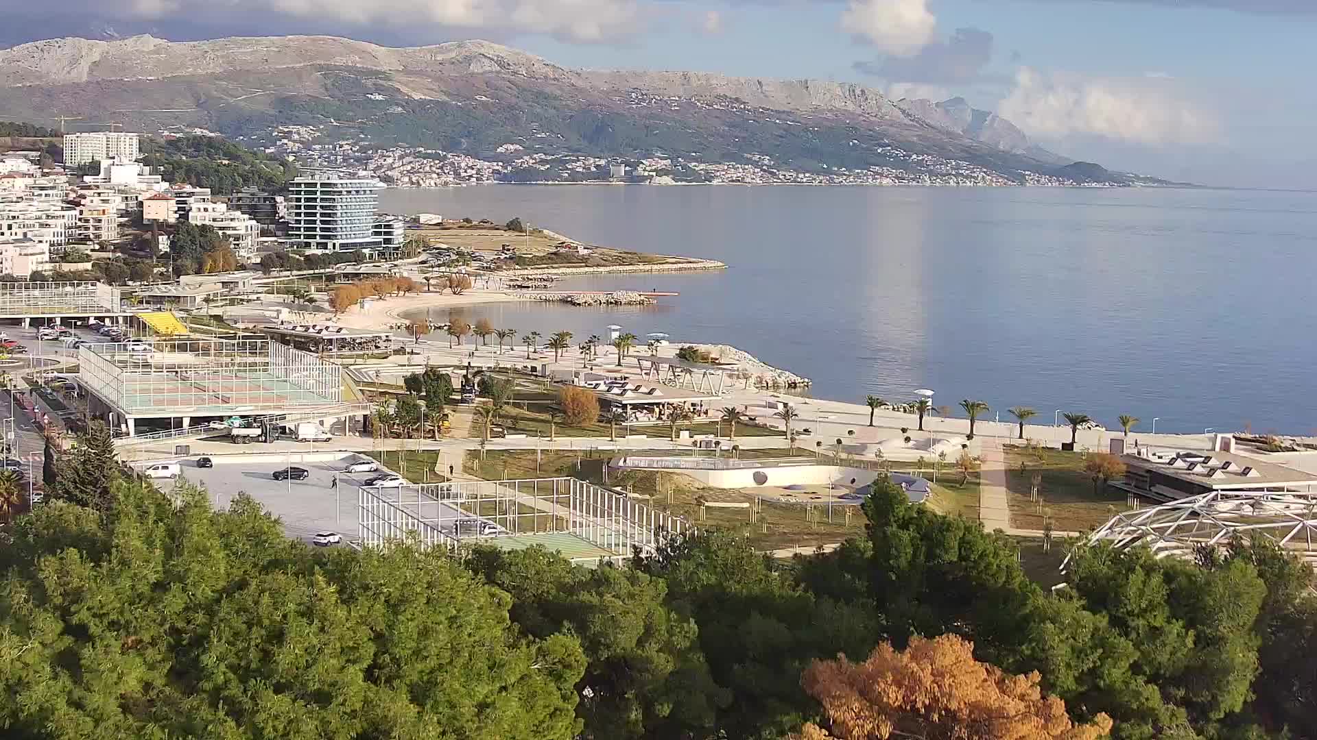 Spiaggia di Žnjan e impianti sportivi – Spalato