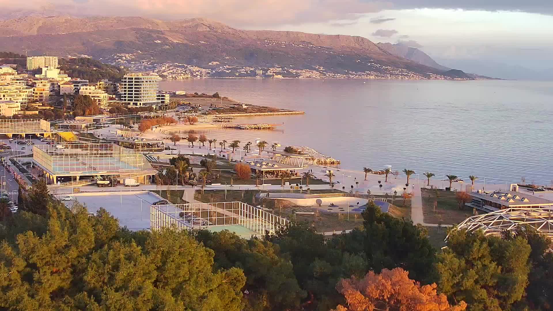 Spiaggia di Žnjan e impianti sportivi – Spalato
