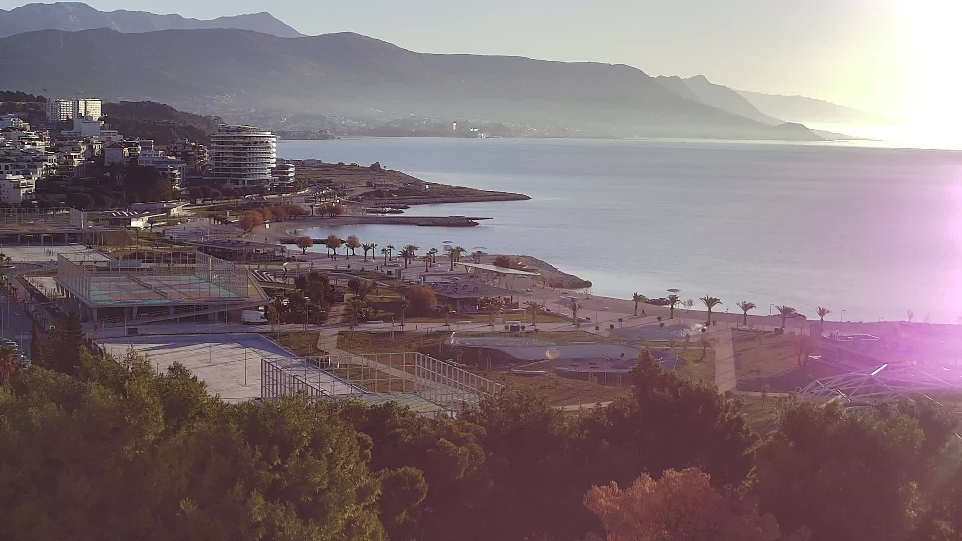 Plage Žnjan et installations sportives – Split
