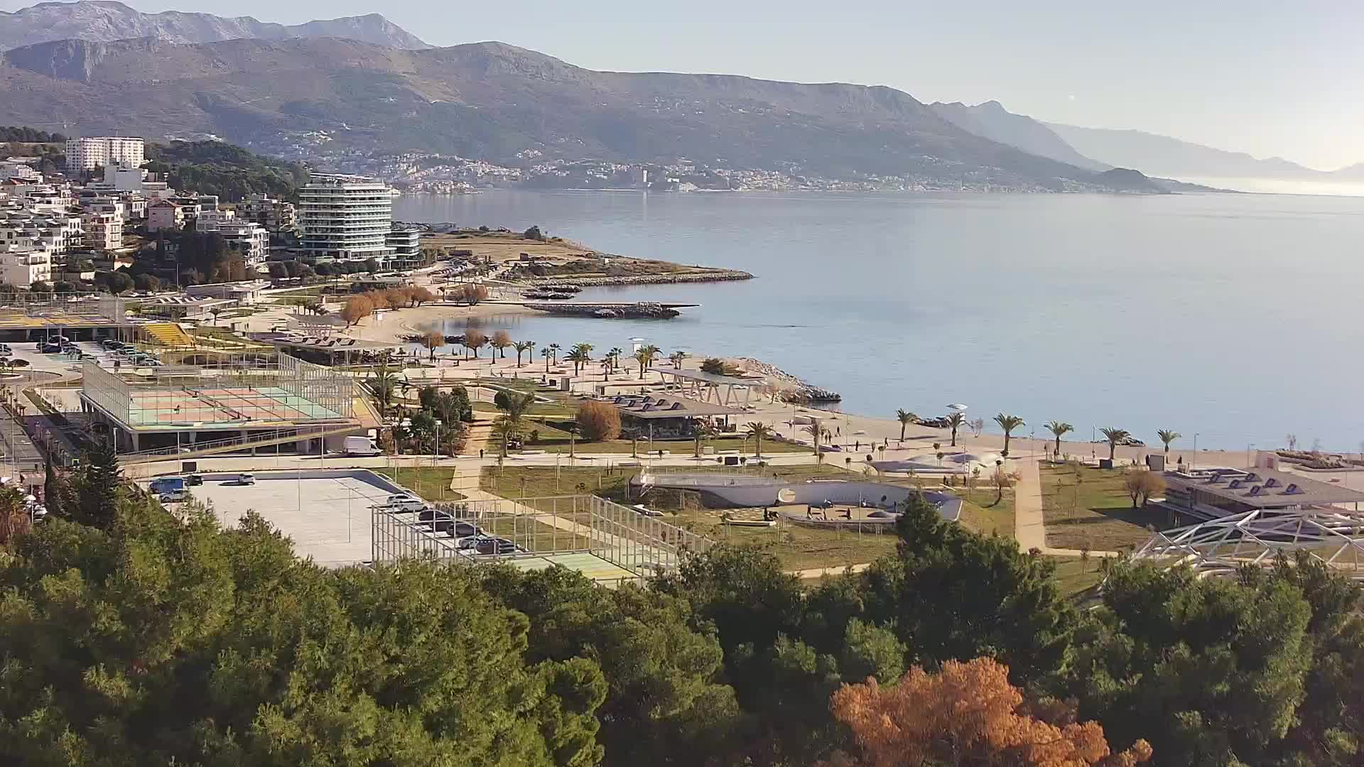 Plage Žnjan et installations sportives – Split