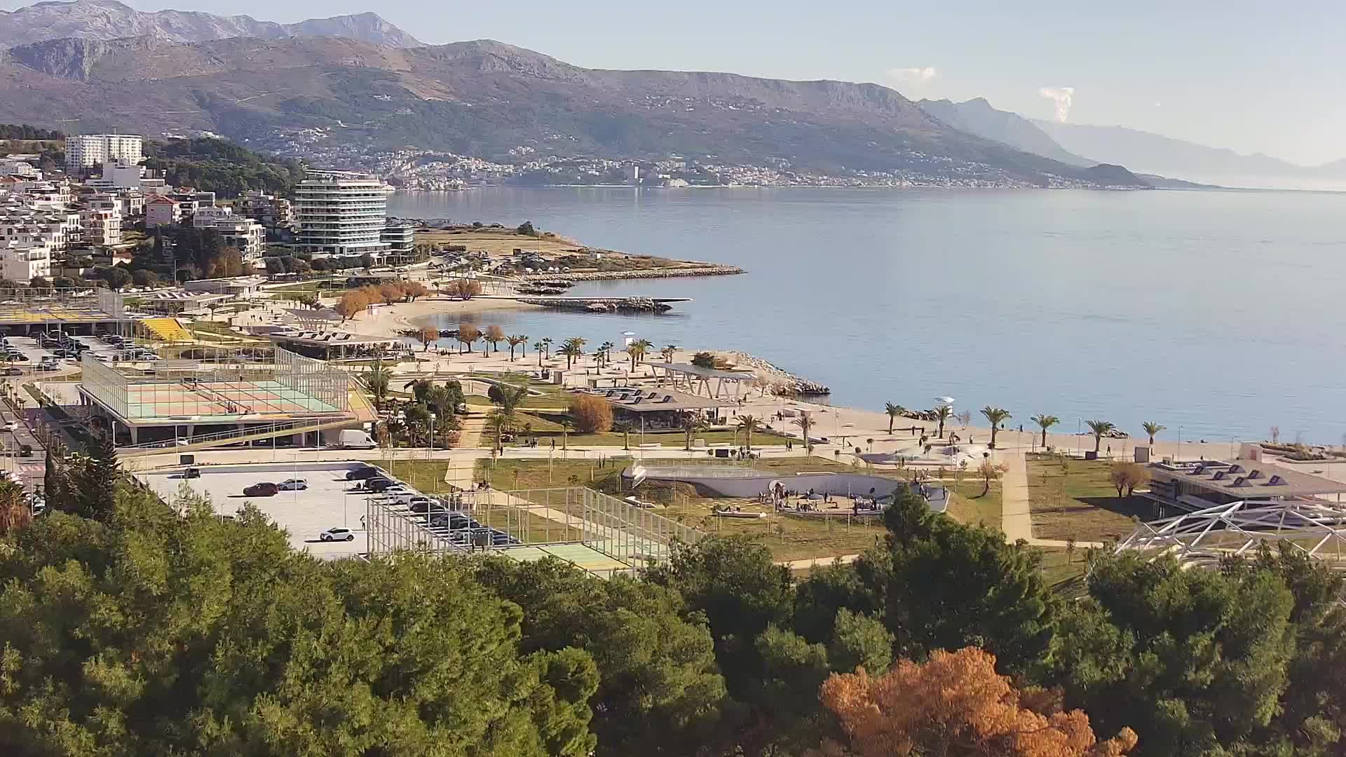 Spiaggia di Žnjan e impianti sportivi – Spalato