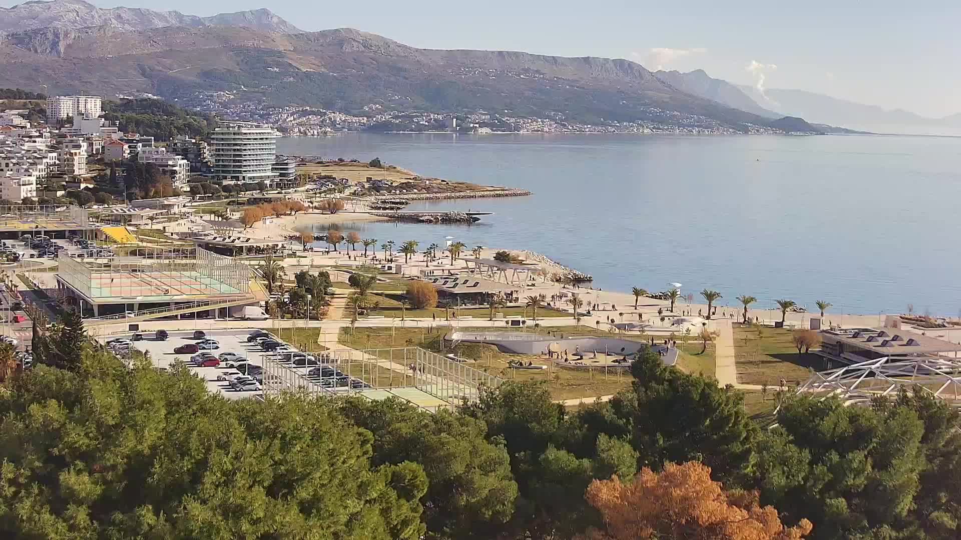Plaža Žnjan in športni objekti – Split