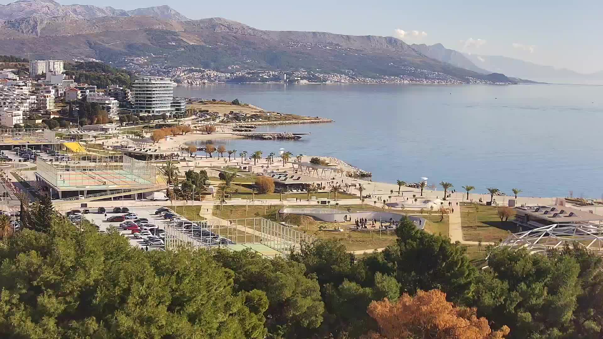 Playa Žnjan e instalaciones deportivas – Split