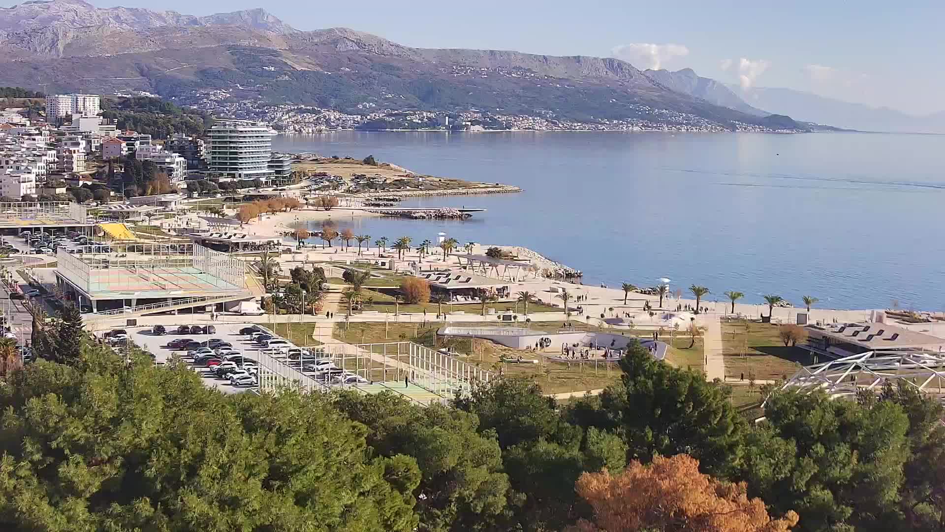 Playa Žnjan e instalaciones deportivas – Split