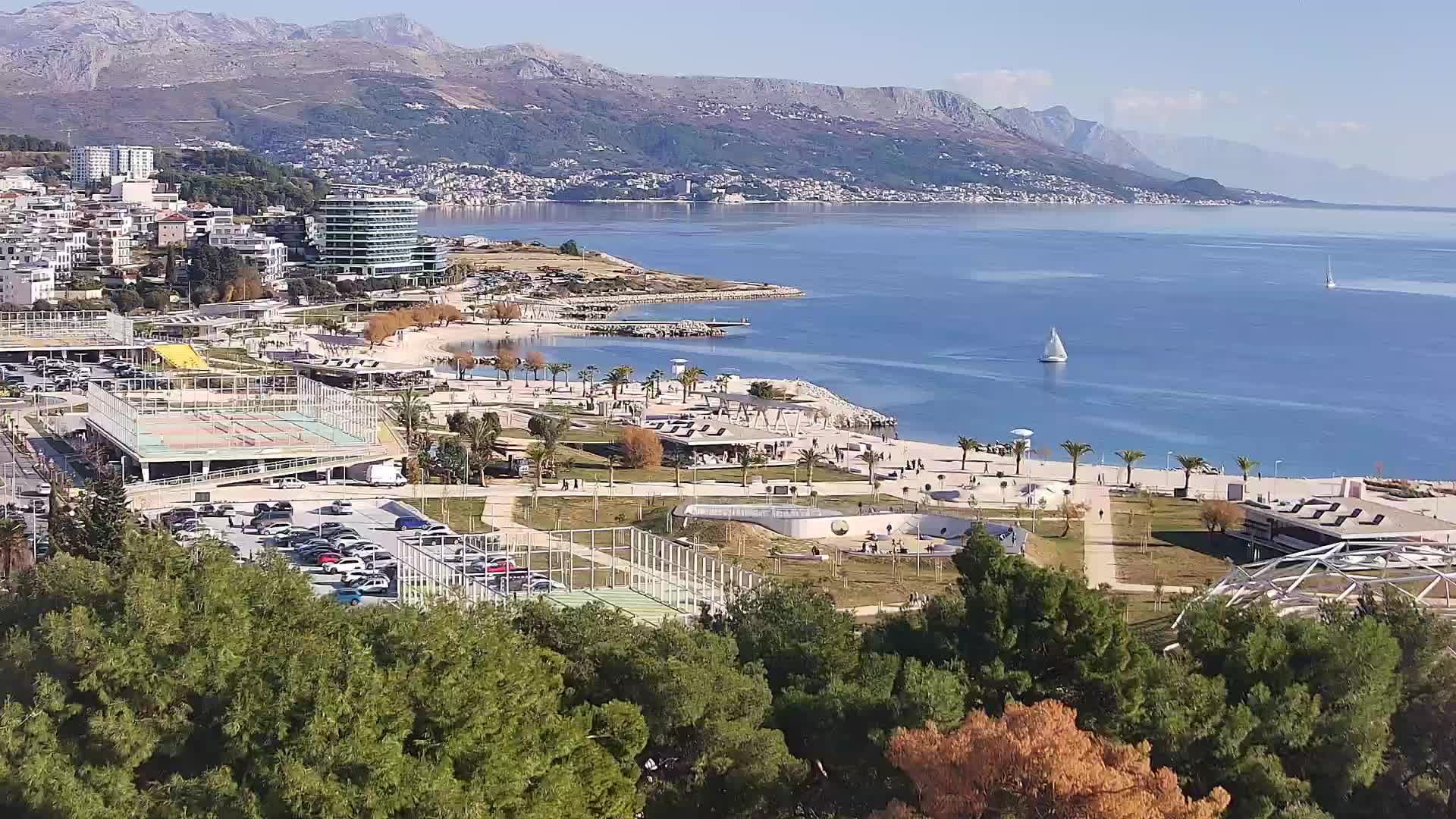 Strand Žnjan und Sportanlagen – Split