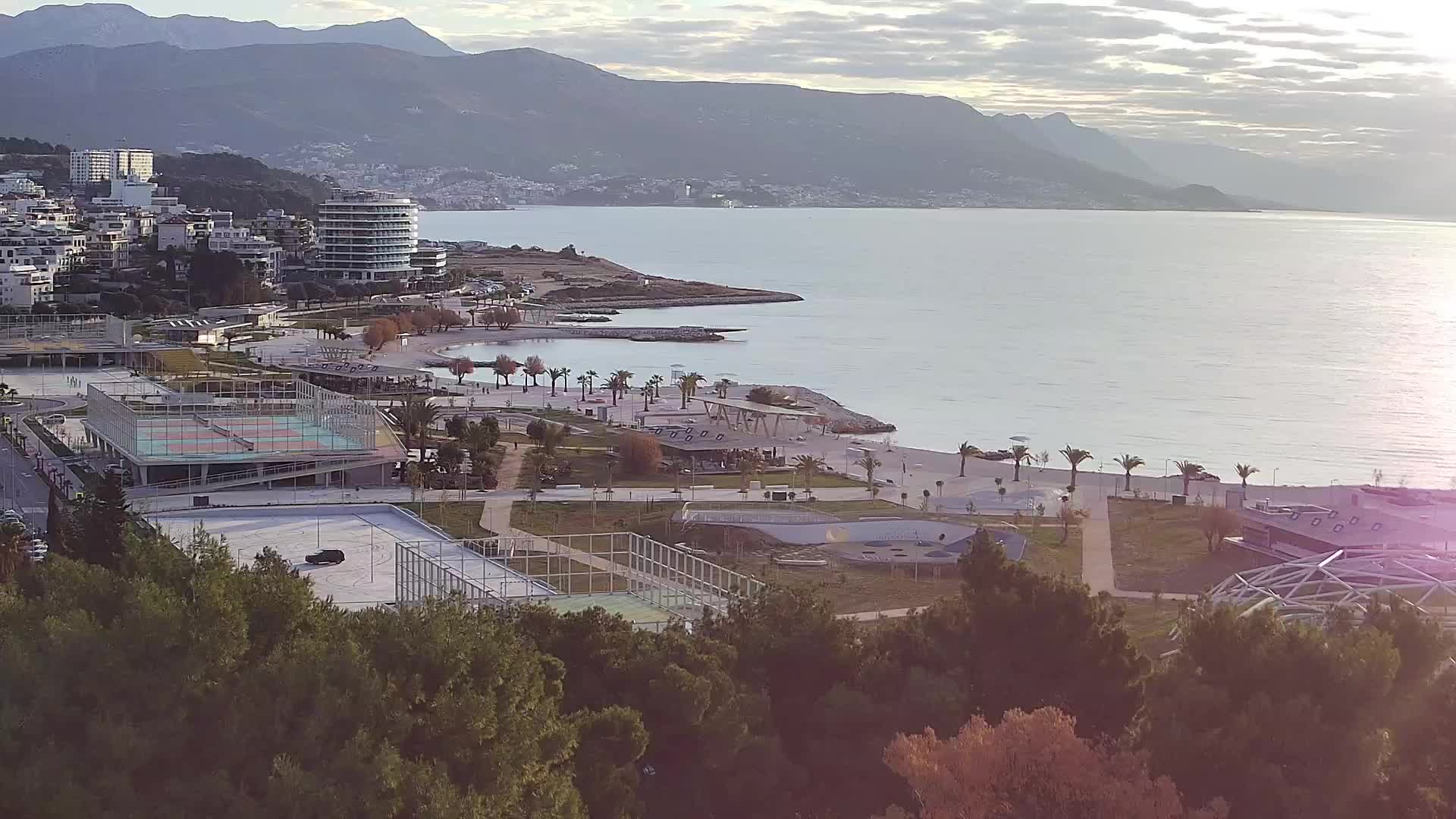 Plage Žnjan et installations sportives – Split