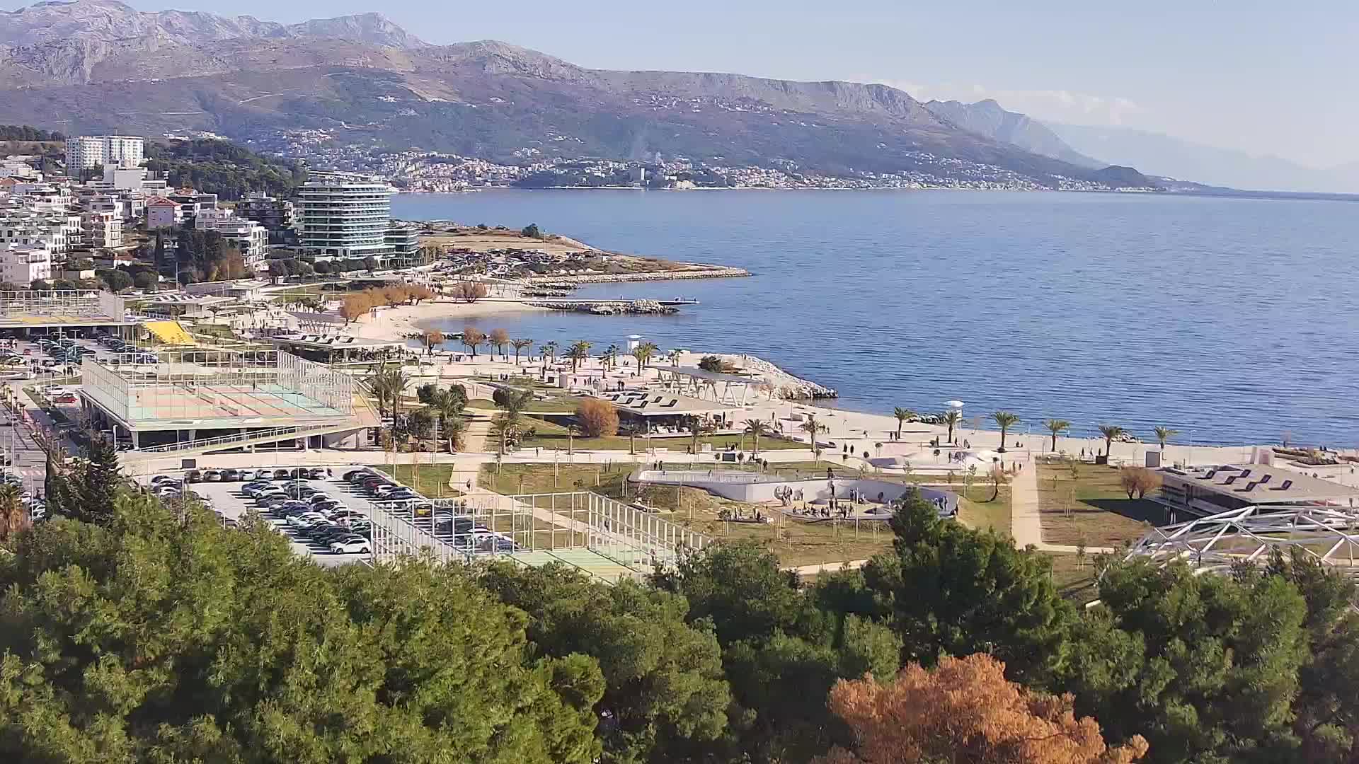 Playa Žnjan e instalaciones deportivas – Split