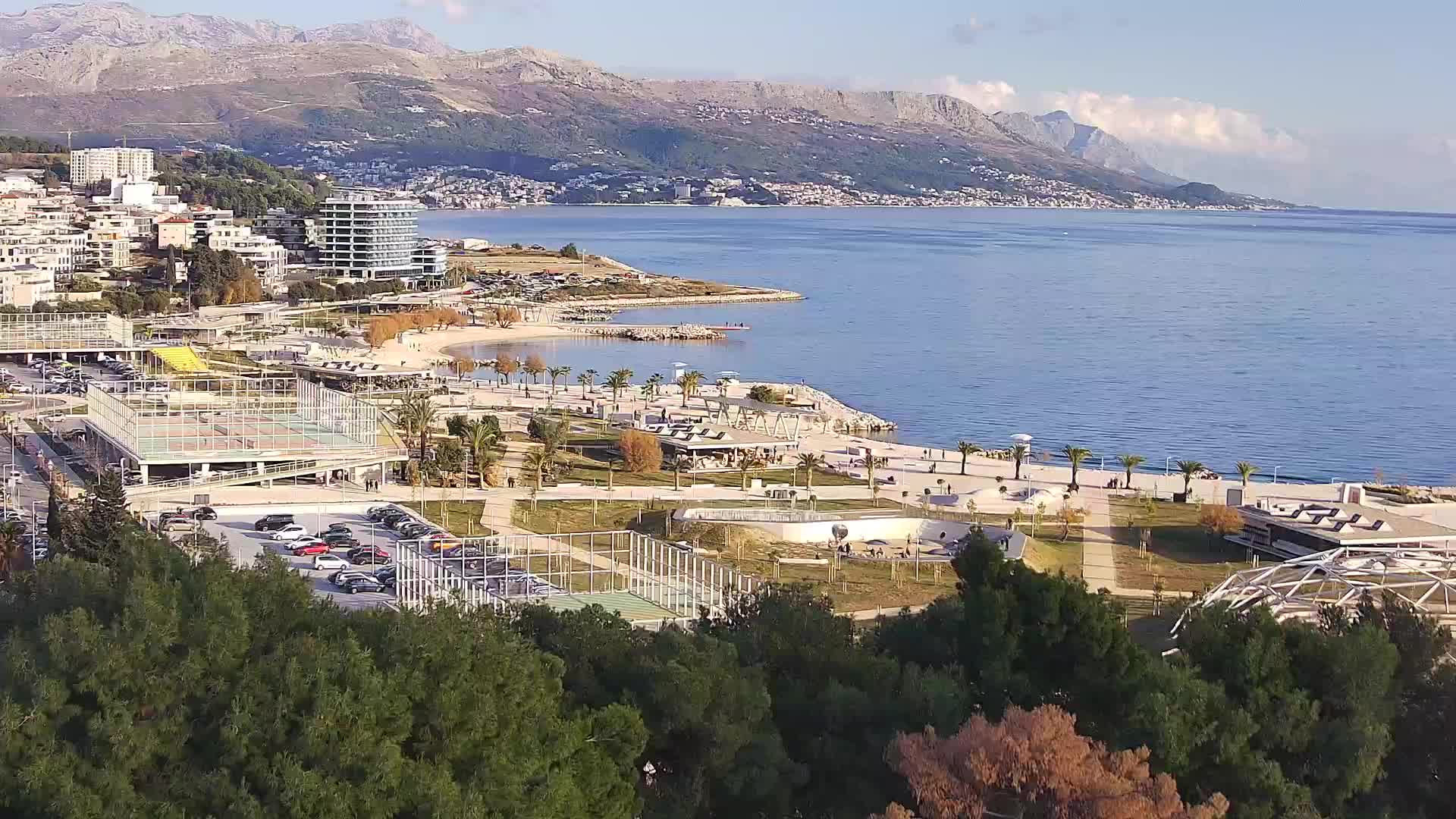 Spiaggia di Žnjan e impianti sportivi – Spalato