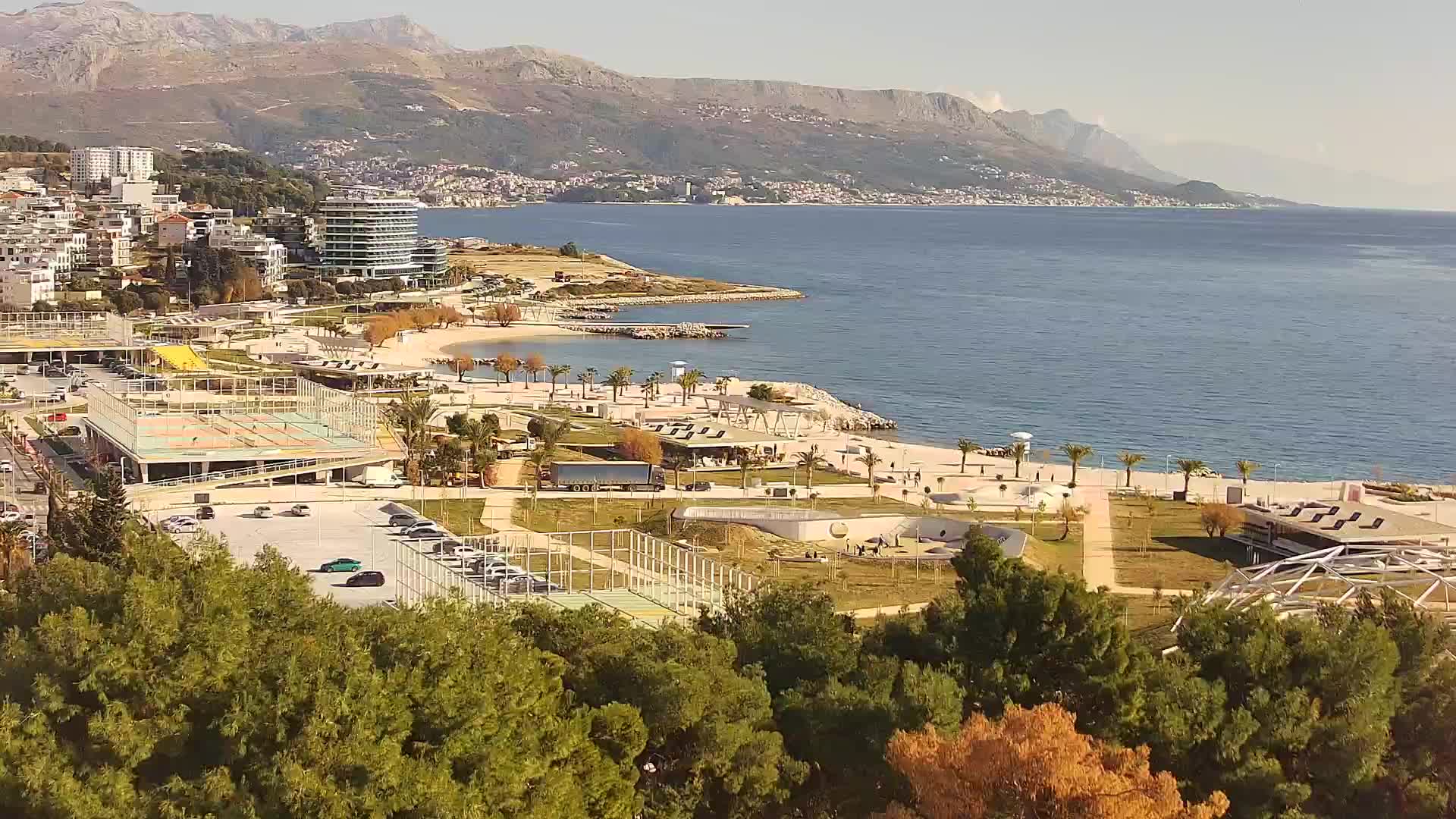 Žnjan beach and sports facilities – Split