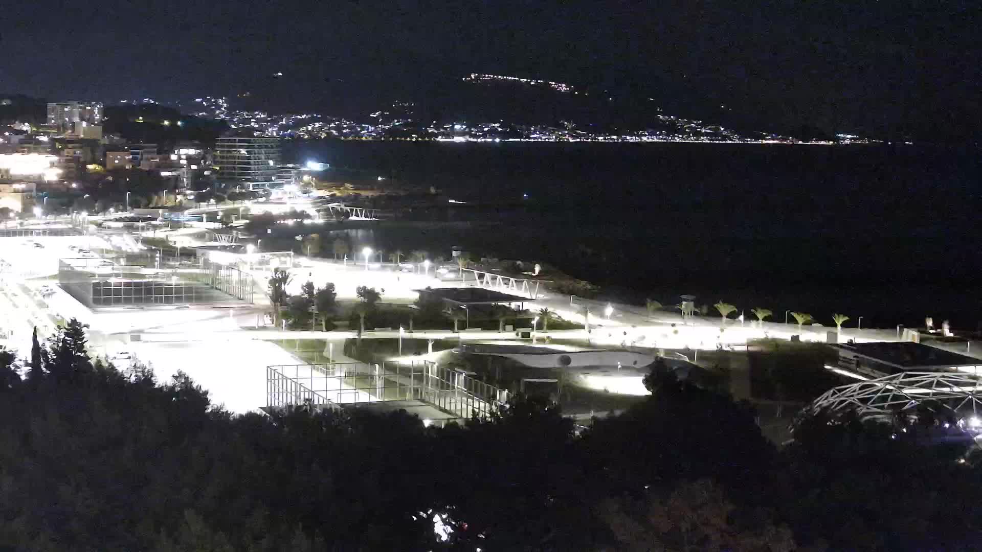 Plage Žnjan et installations sportives – Split