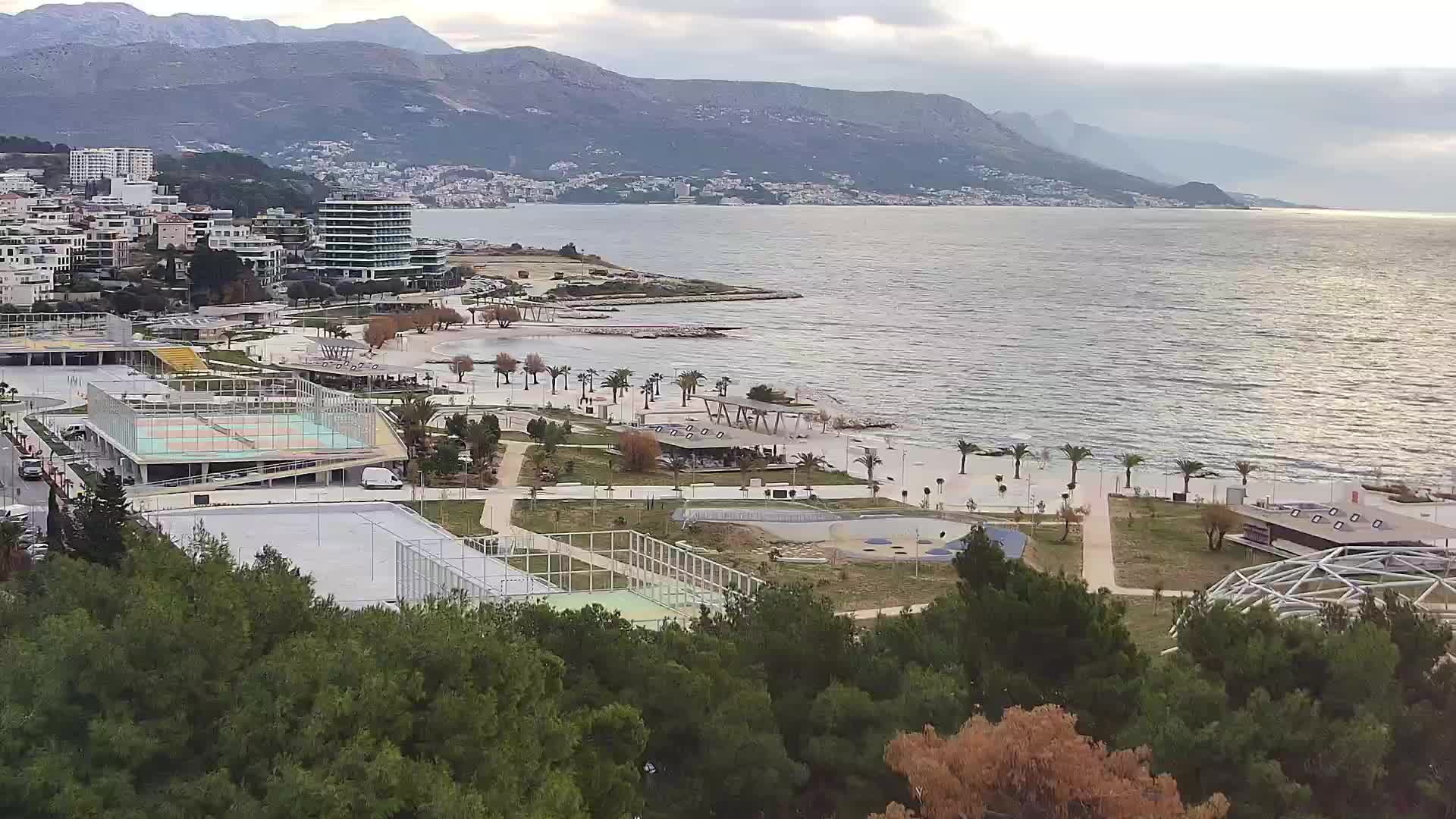 Spiaggia di Žnjan e impianti sportivi – Spalato