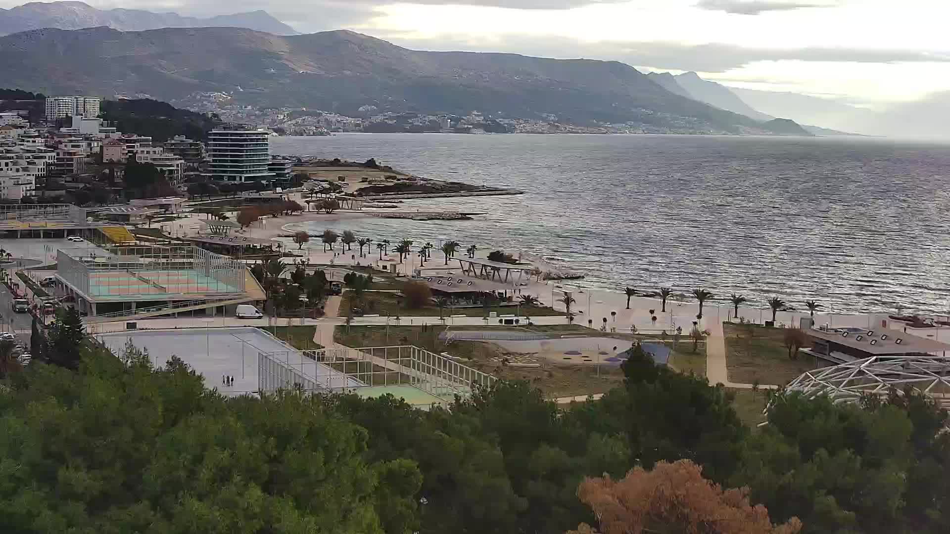 Spiaggia di Žnjan e impianti sportivi – Spalato