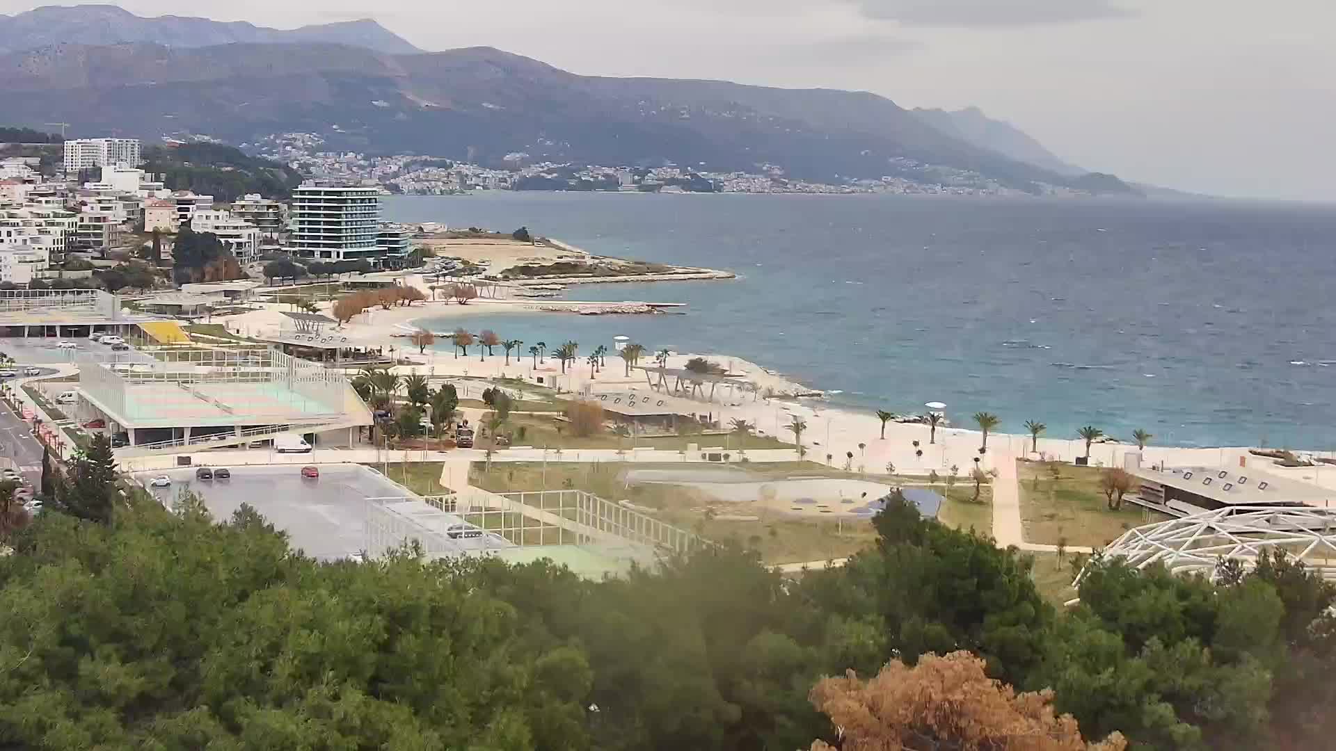 Plage Žnjan et installations sportives – Split