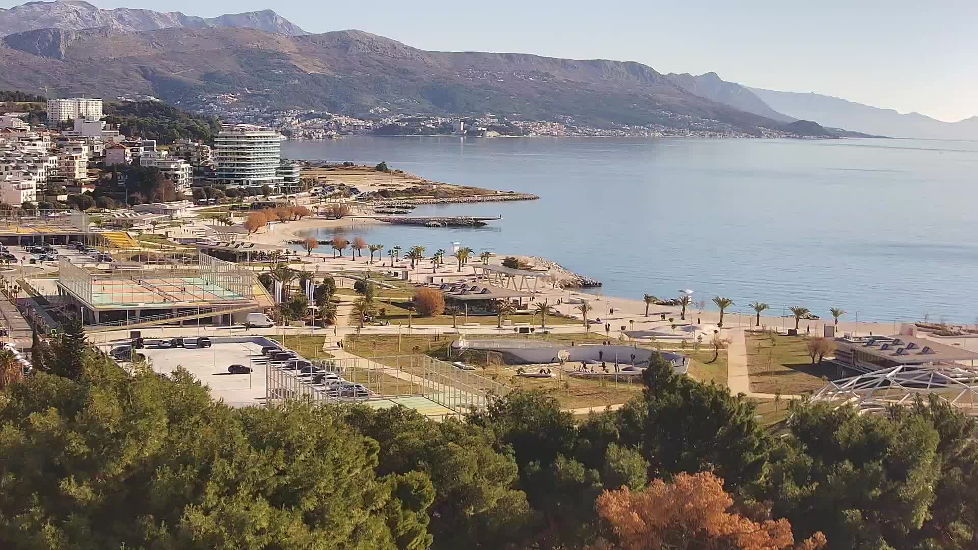Spiaggia di Žnjan e impianti sportivi – Spalato