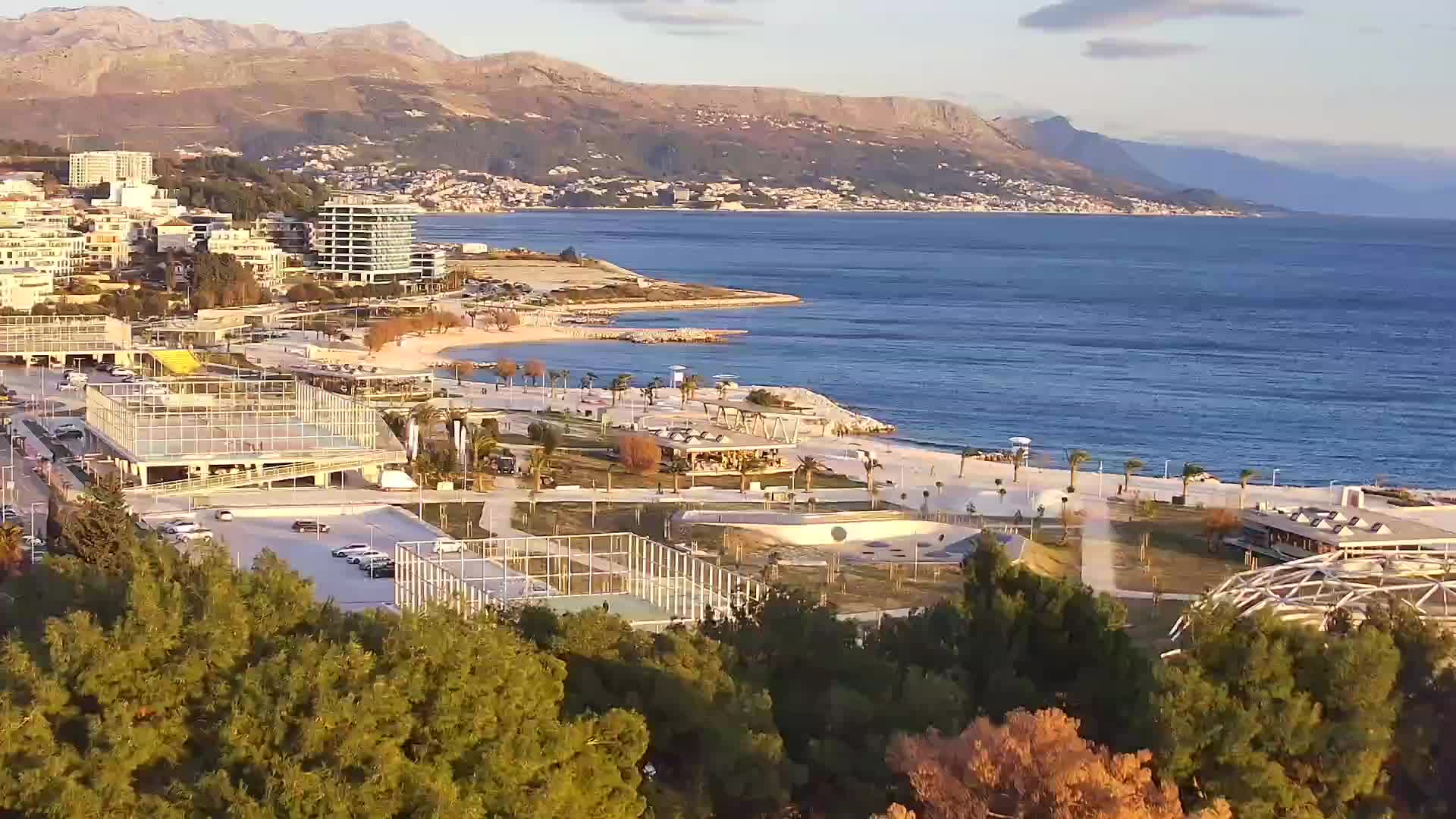 Plage Žnjan et installations sportives – Split