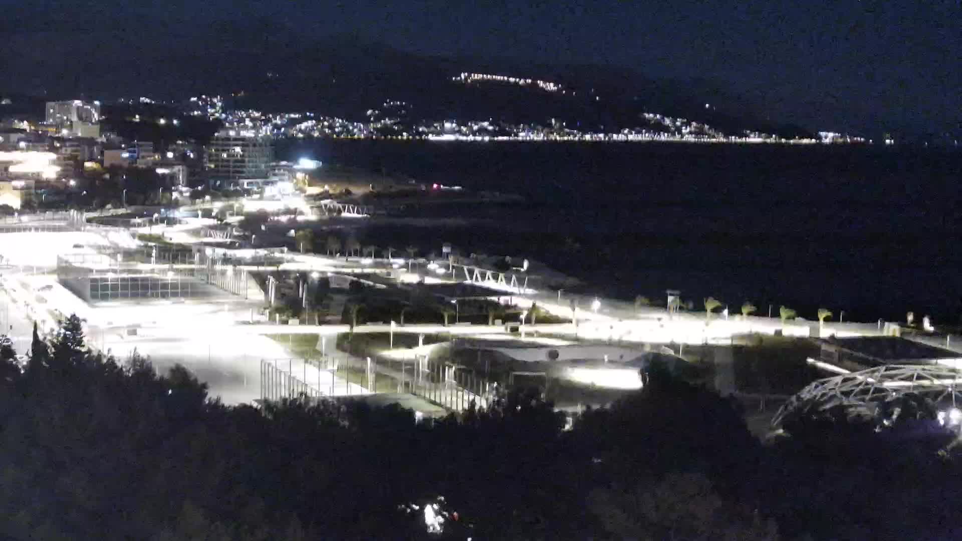 Plage Žnjan et installations sportives – Split