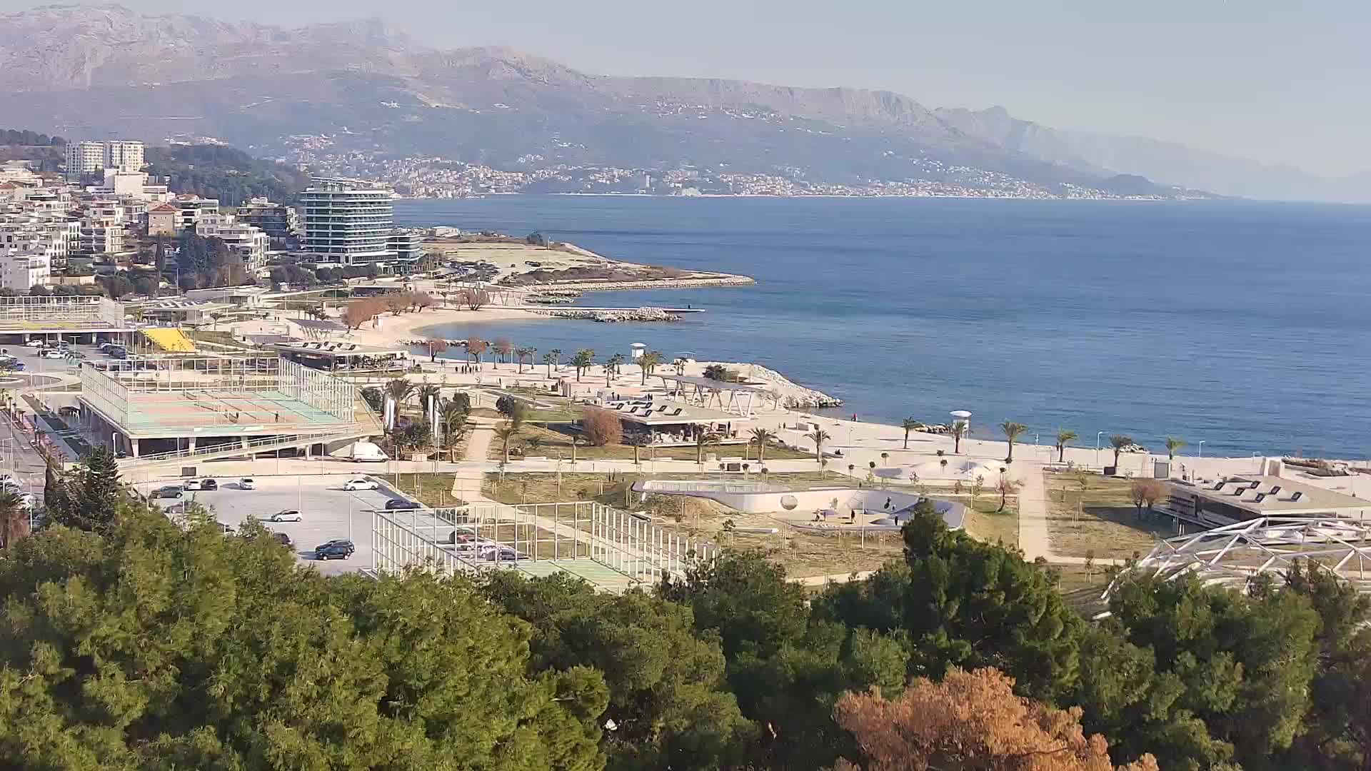 Playa Žnjan e instalaciones deportivas – Split