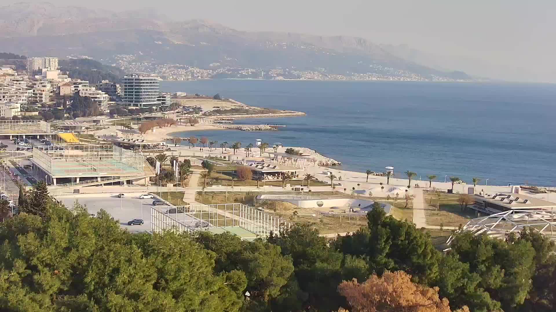 Playa Žnjan e instalaciones deportivas – Split