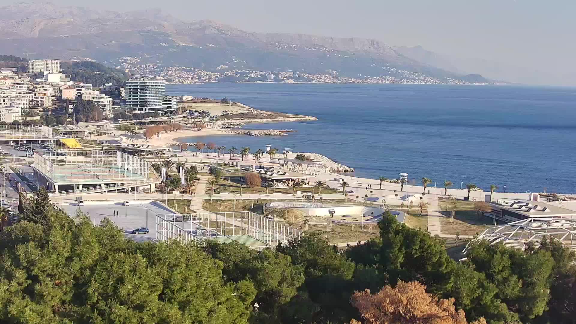 Playa Žnjan e instalaciones deportivas – Split
