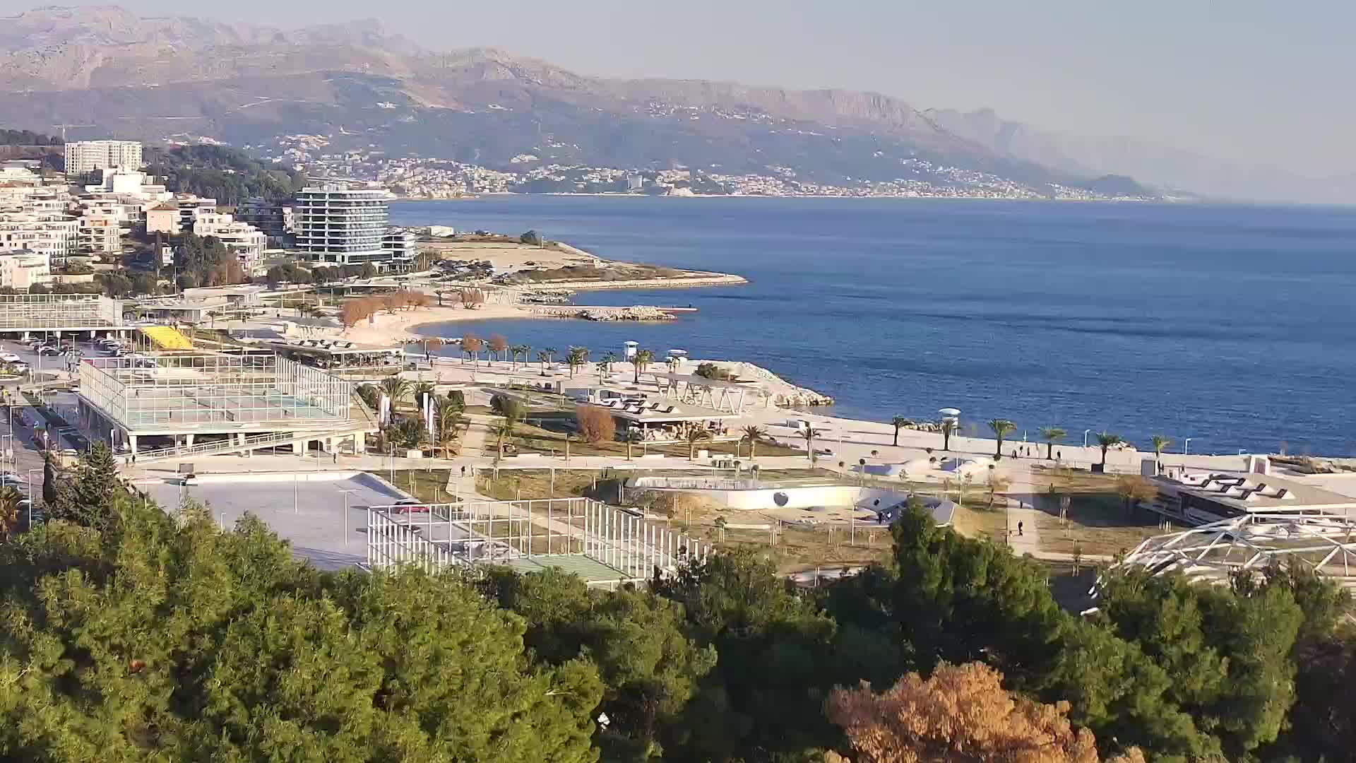 Playa Žnjan e instalaciones deportivas – Split