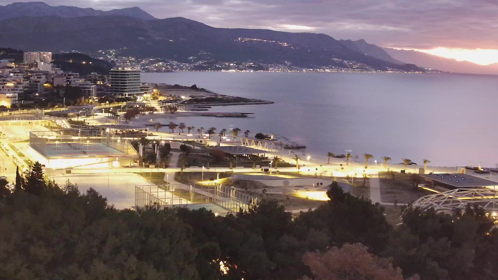 Plage Žnjan et installations sportives – Split