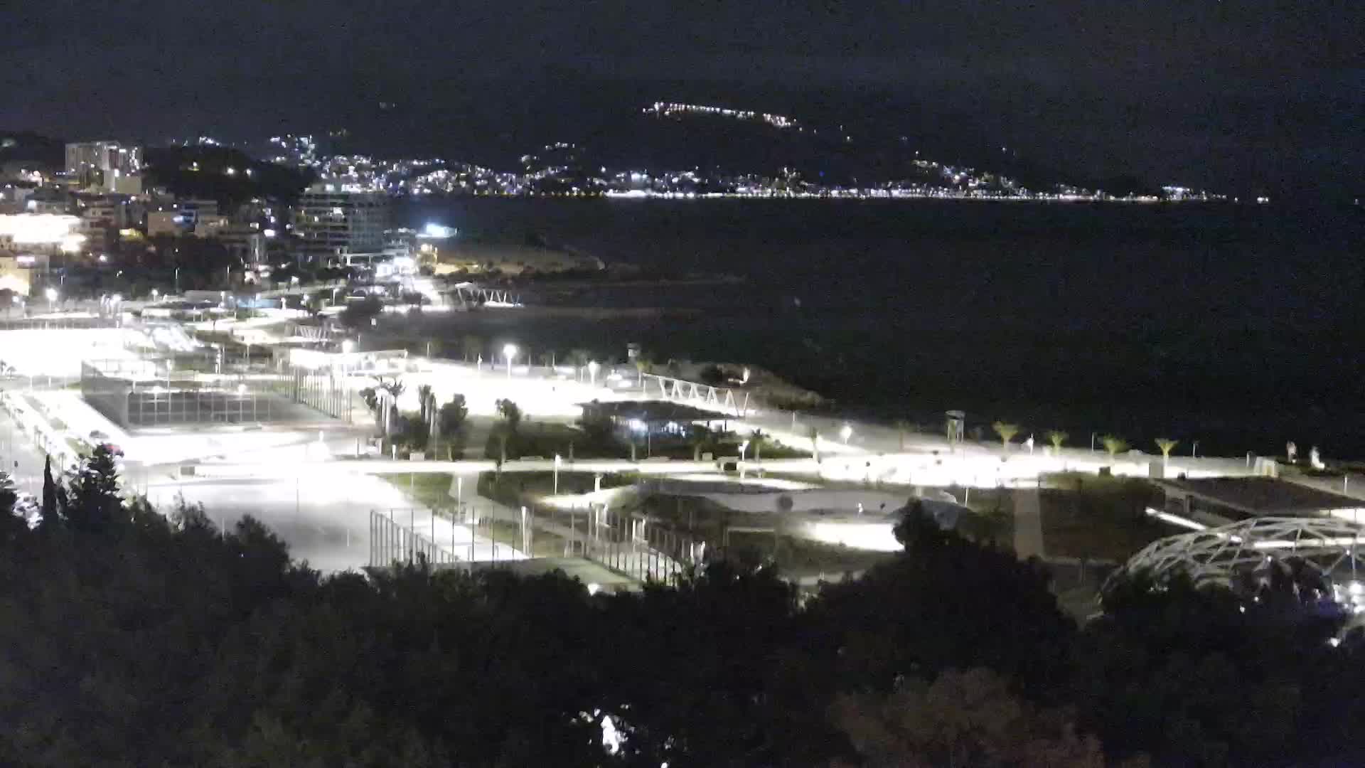 Plage Žnjan et installations sportives – Split