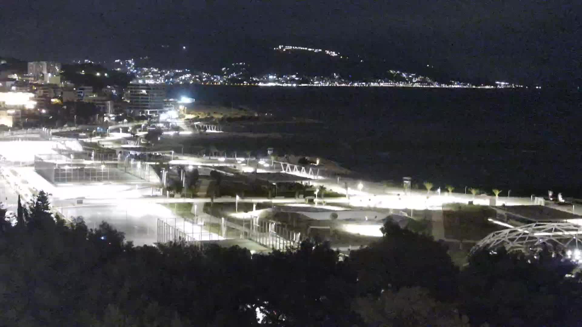 Playa Žnjan e instalaciones deportivas – Split