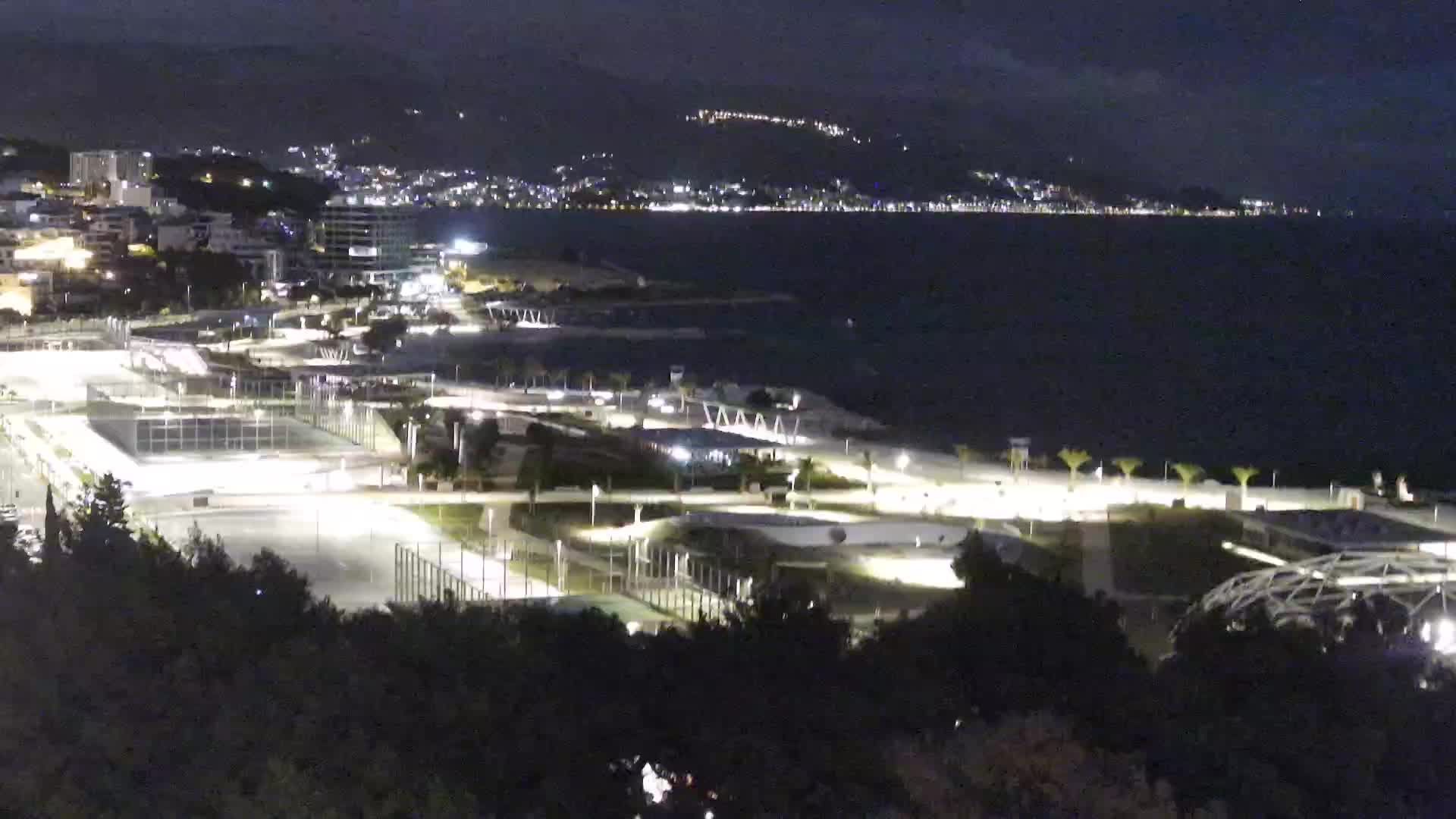 Plage Žnjan et installations sportives – Split