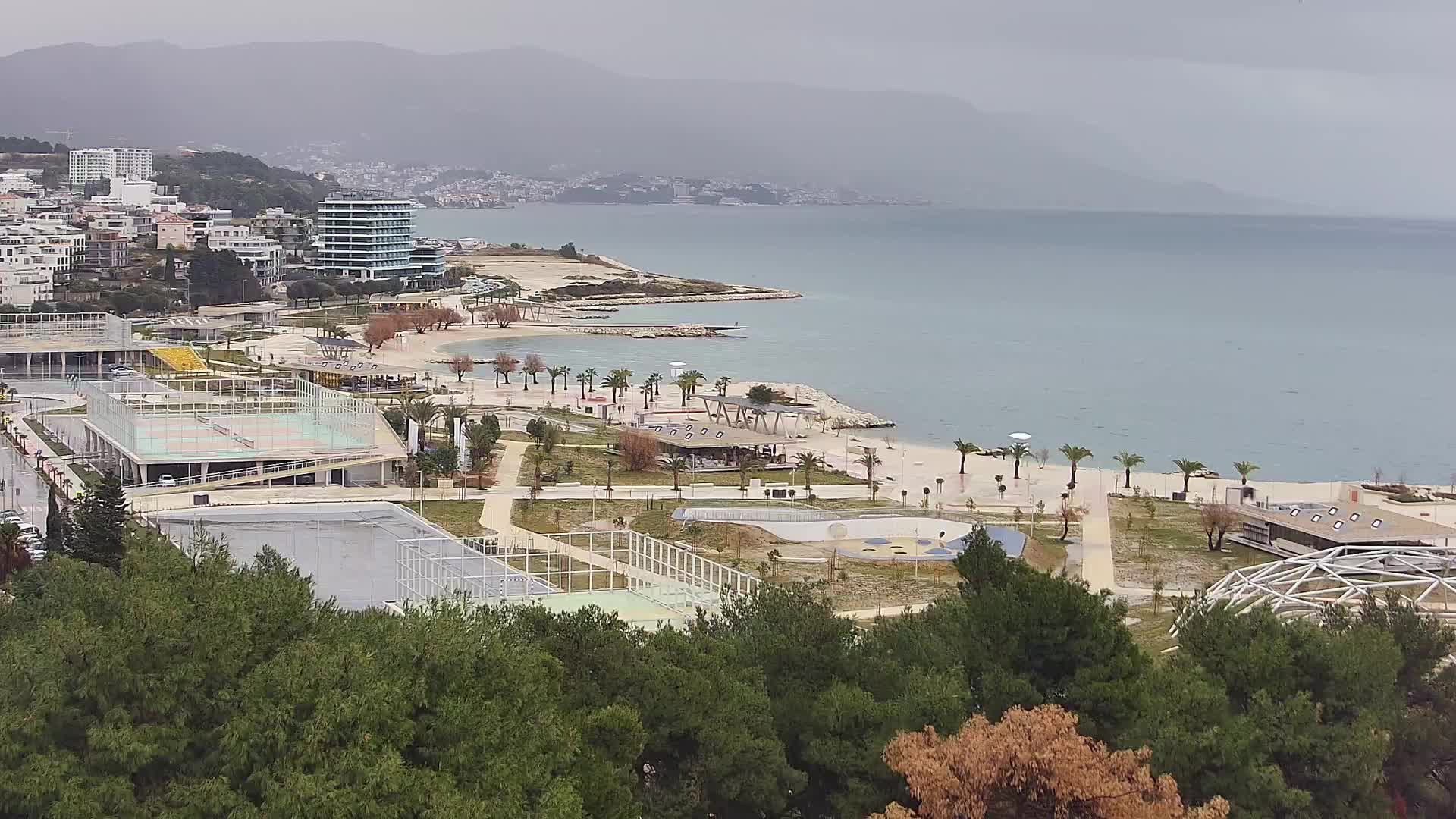 Plage Žnjan et installations sportives – Split