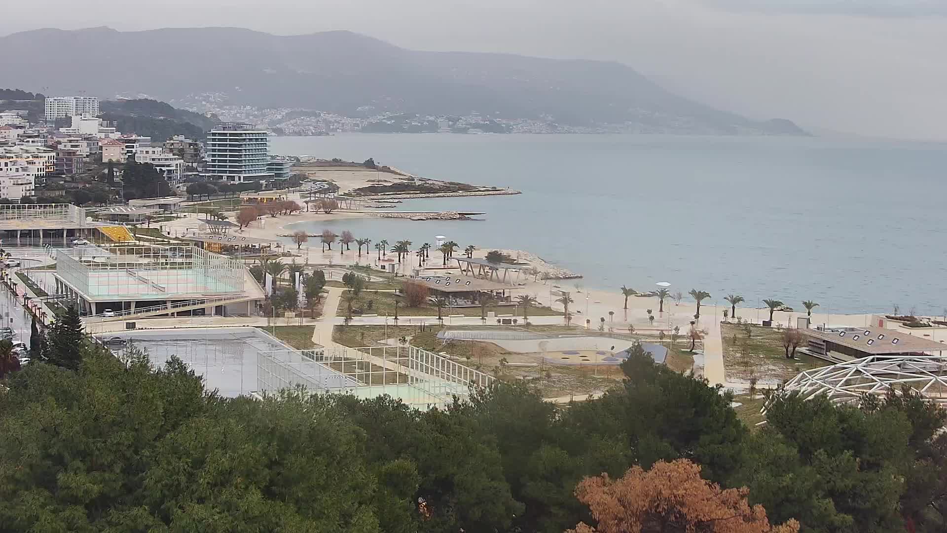 Plage Žnjan et installations sportives – Split