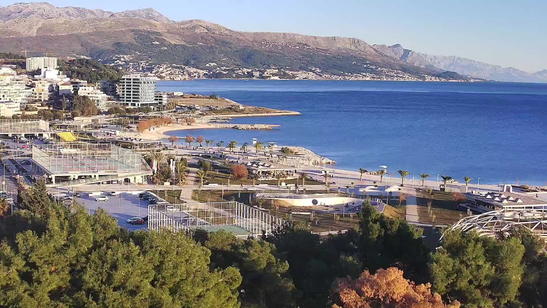 Playa Žnjan e instalaciones deportivas – Split