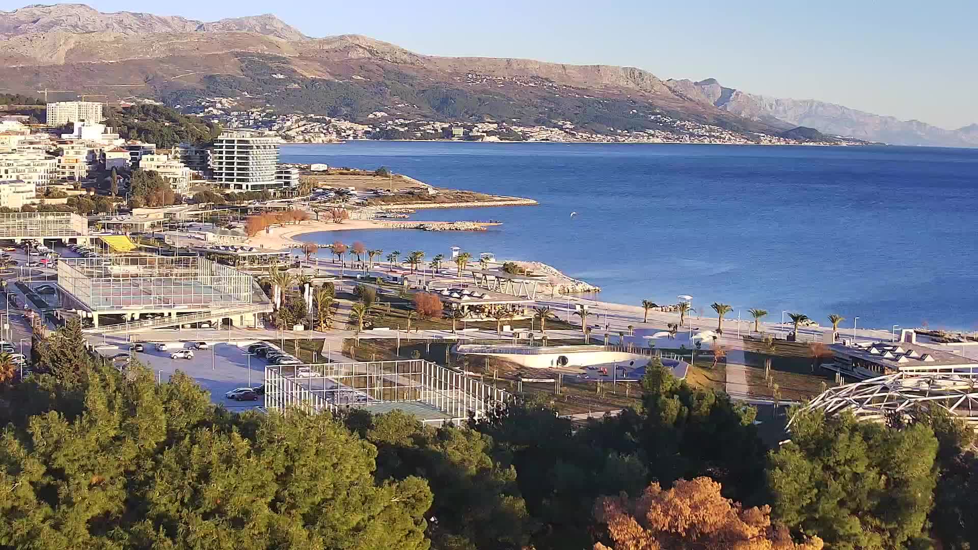 Plaža Žnjan in športni objekti – Split