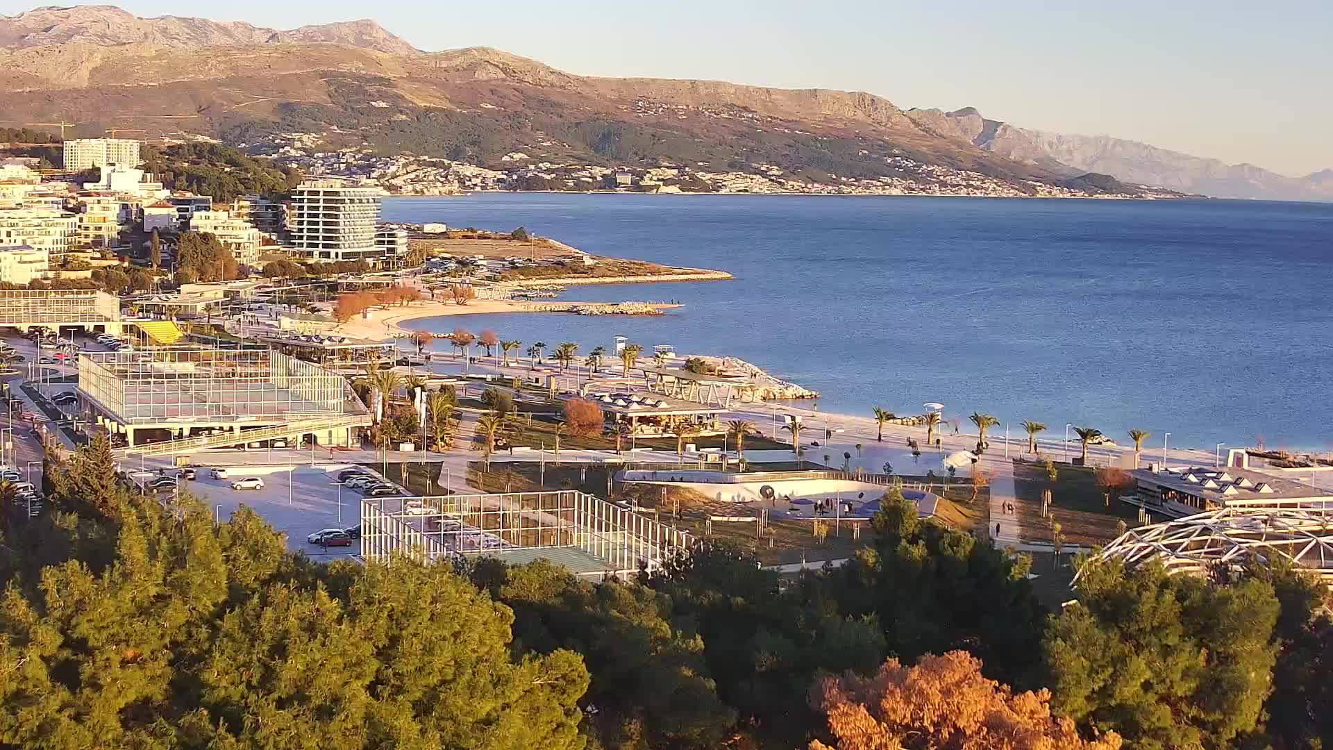 Spiaggia di Žnjan e impianti sportivi – Spalato