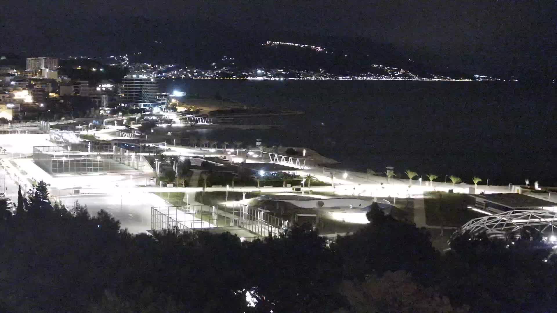 Playa Žnjan e instalaciones deportivas – Split