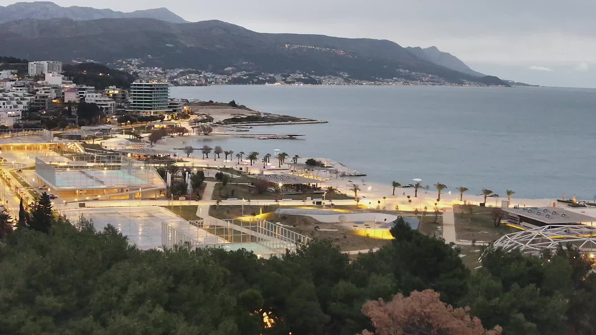 Spiaggia di Žnjan e impianti sportivi – Spalato