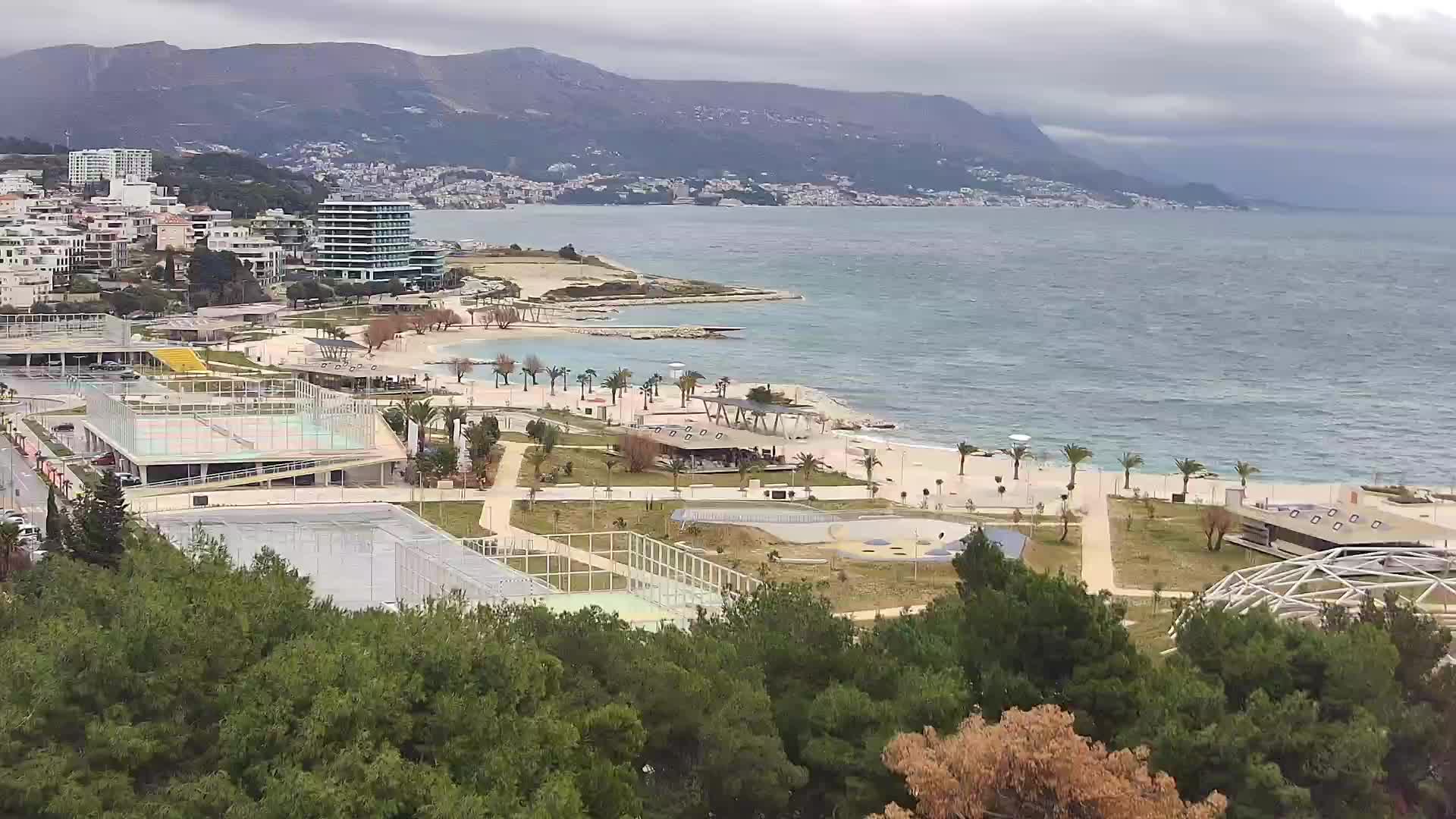 Plage Žnjan et installations sportives – Split